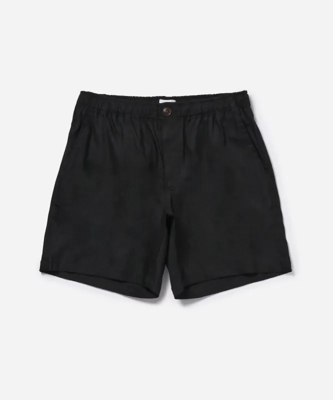 Ambrose Linen Shorts sold by Saturdays New York City