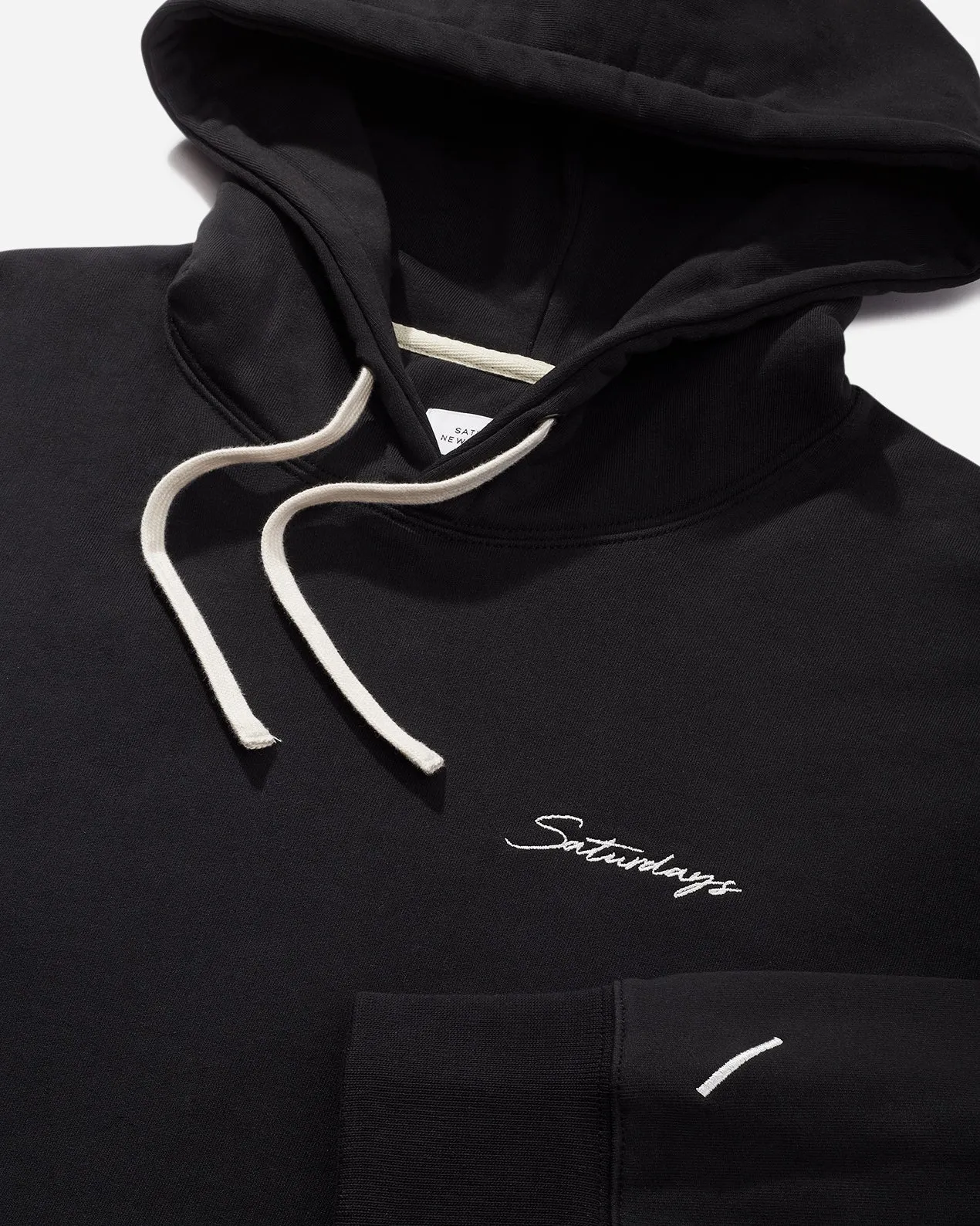 Ditch Script Embroidered Hoodie sold by Saturdays New York City product image thumbnail 2