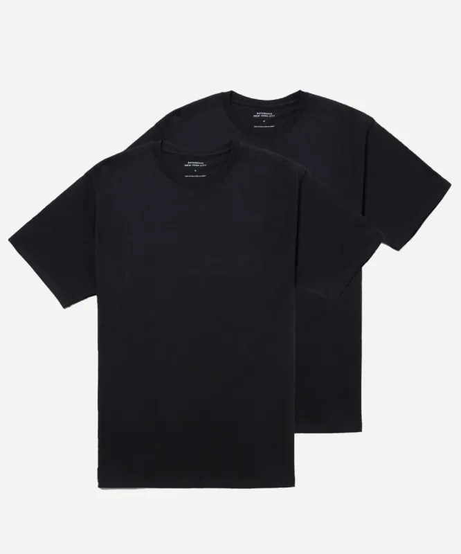 Two Pack Standard SS Tee made by Saturdays New York City