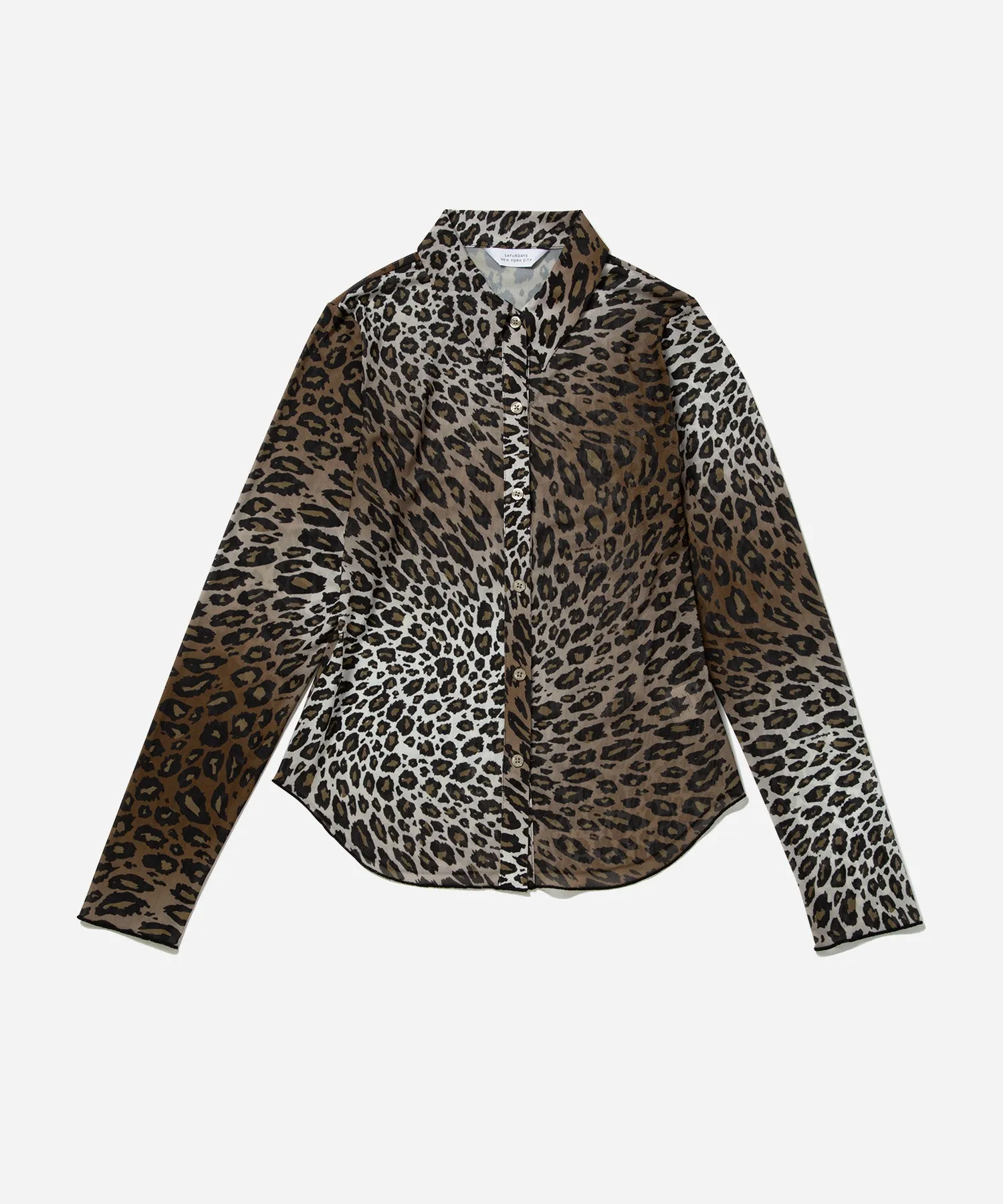 Gabriella Sound Leopard Long Sleeve Shirt sold by Saturdays New York City