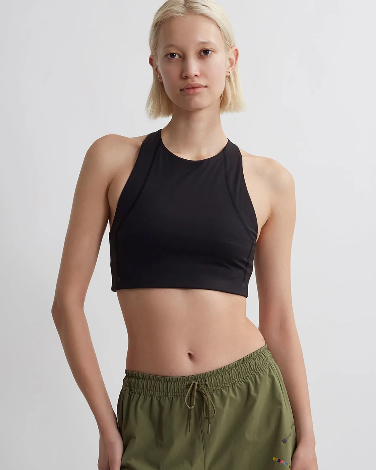All Terrain High Neck Sports Bra sold by Saturdays New York City product image thumbnail 2