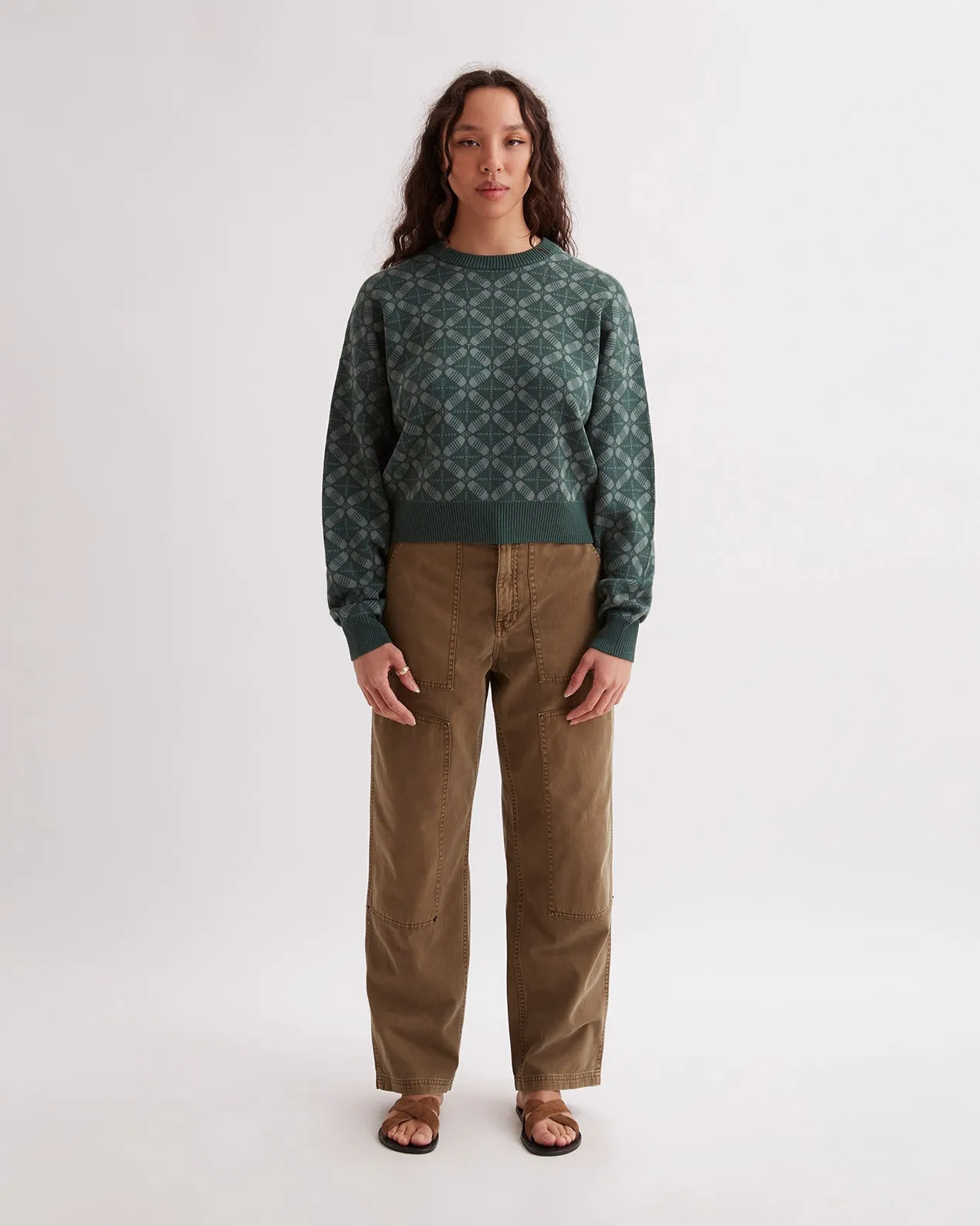 Hunakai Blockprint Sweater sold by Saturdays New York City product image thumbnail 2