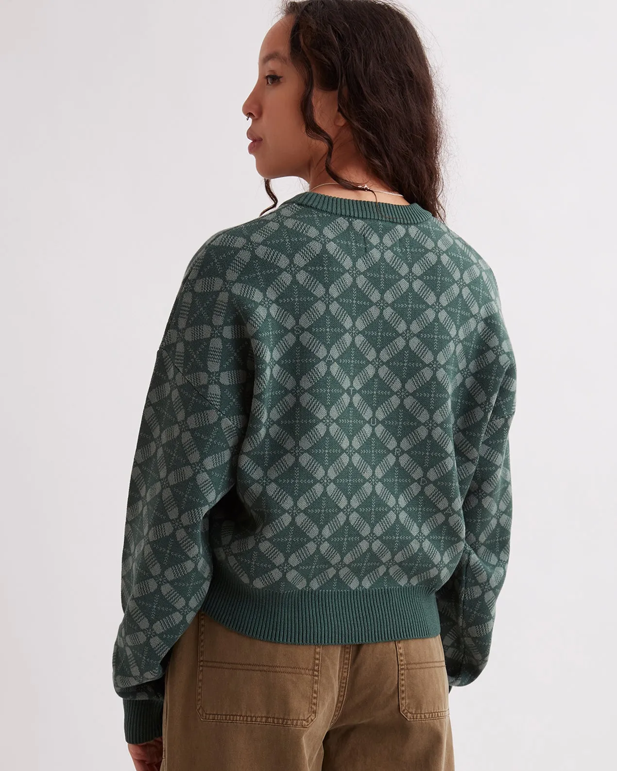 Hunakai Blockprint Sweater sold by Saturdays New York City product image thumbnail 4