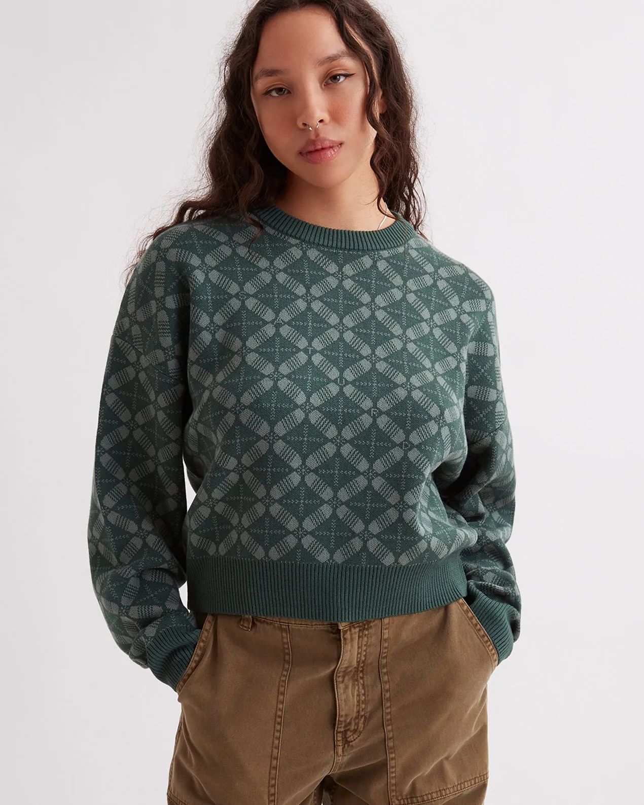 Hunakai Blockprint Sweater sold by Saturdays New York City product image thumbnail 3