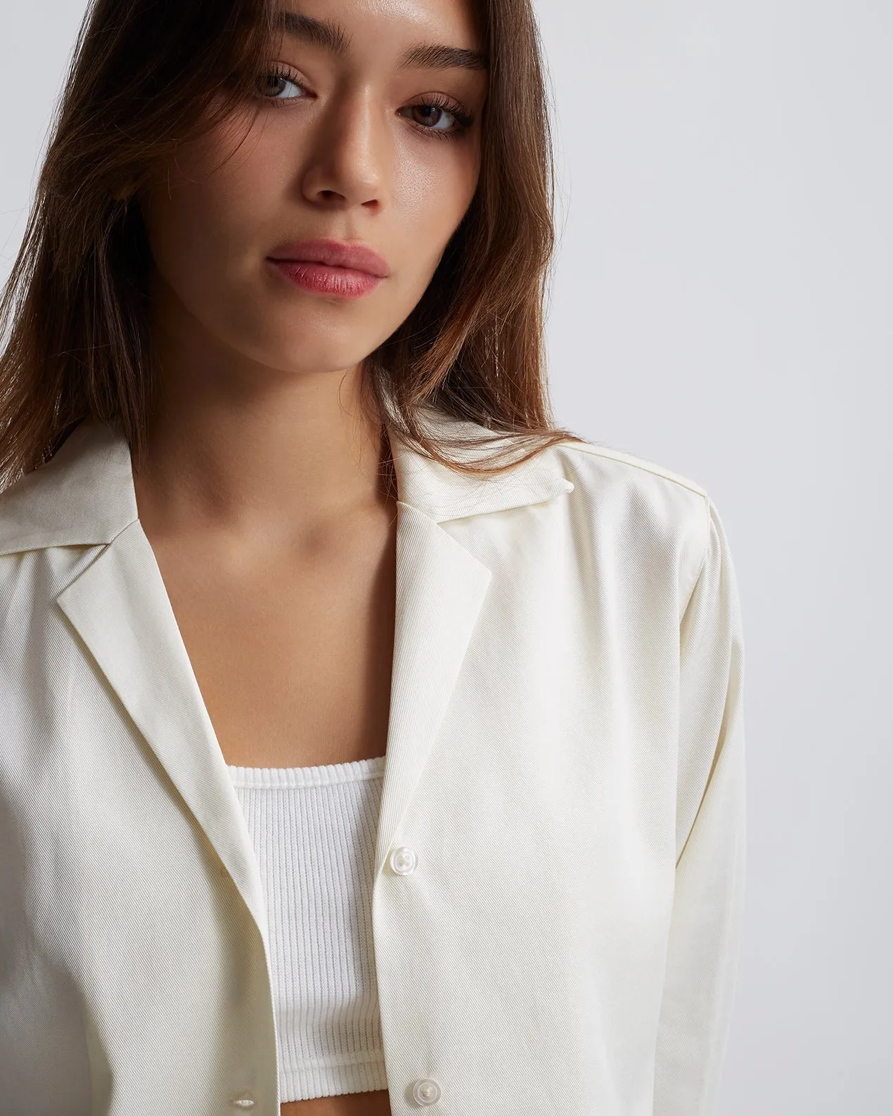 Crys Tencel Long Sleeve Shirt sold by Saturdays New York City product image thumbnail 4