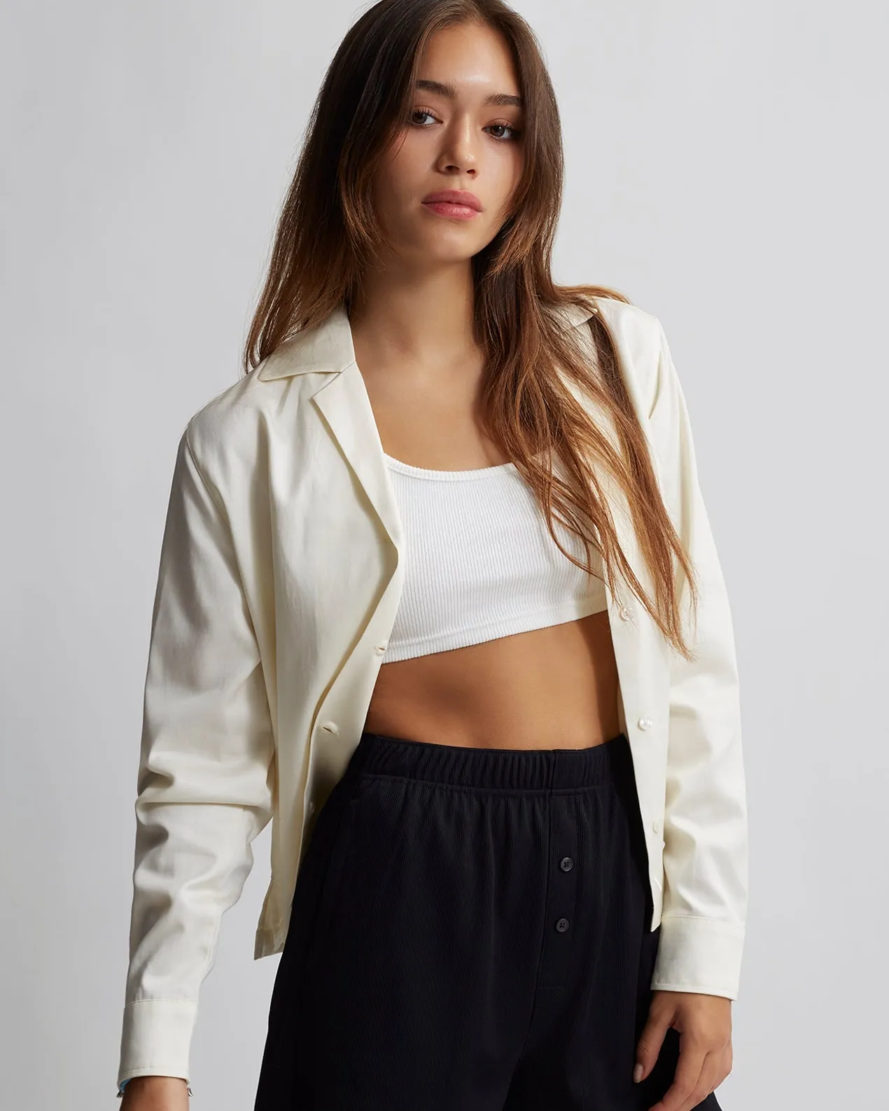 Crys Tencel Long Sleeve Shirt sold by Saturdays New York City product image thumbnail 2