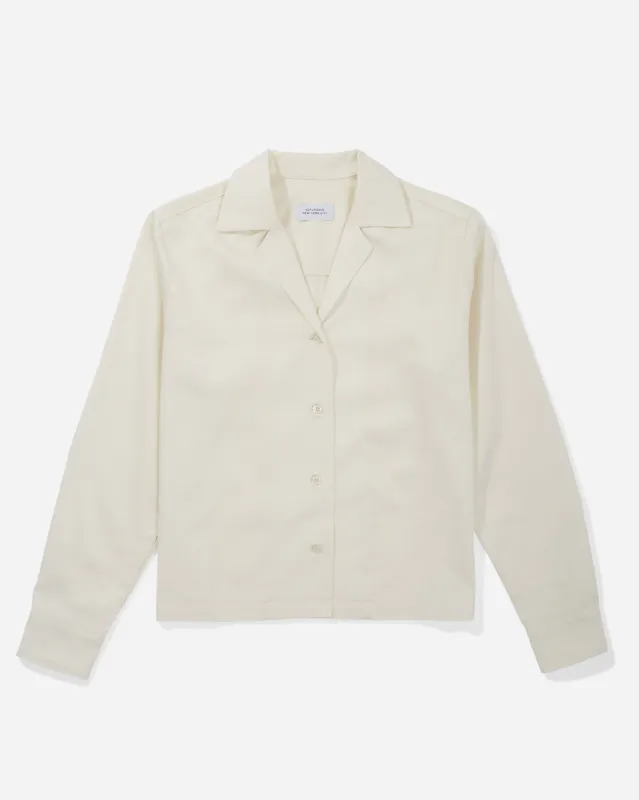 Crys Tencel Long Sleeve Shirt sold by Saturdays New York City