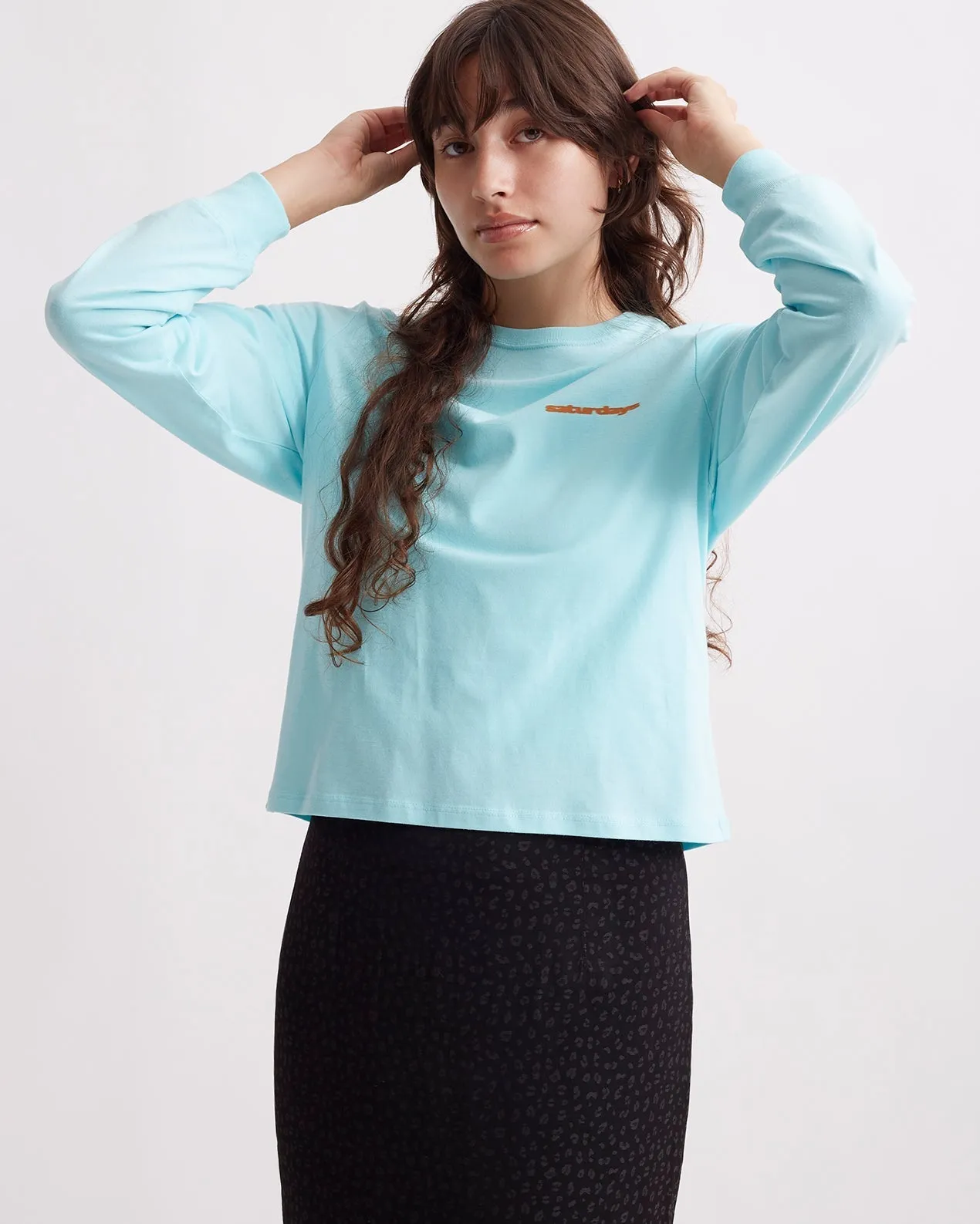 Feel The Light Standard Long Sleeve Tee sold by Saturdays New York City product image thumbnail 3