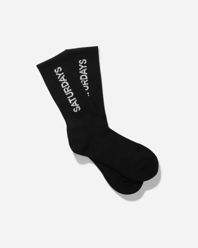 Logo Sock sold by Saturdays New York City