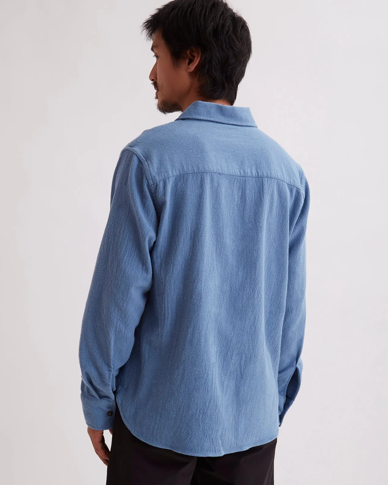 Broome Boucle Knit LS Shirt sold by Saturdays New York City product image thumbnail 4