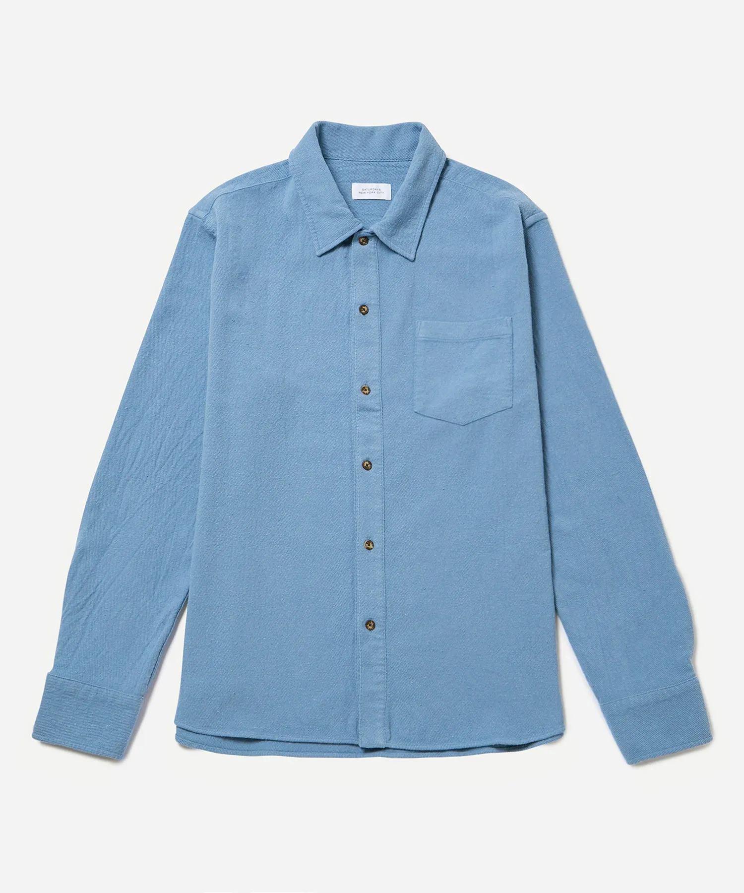 Broome Boucle Knit LS Shirt sold by Saturdays New York City