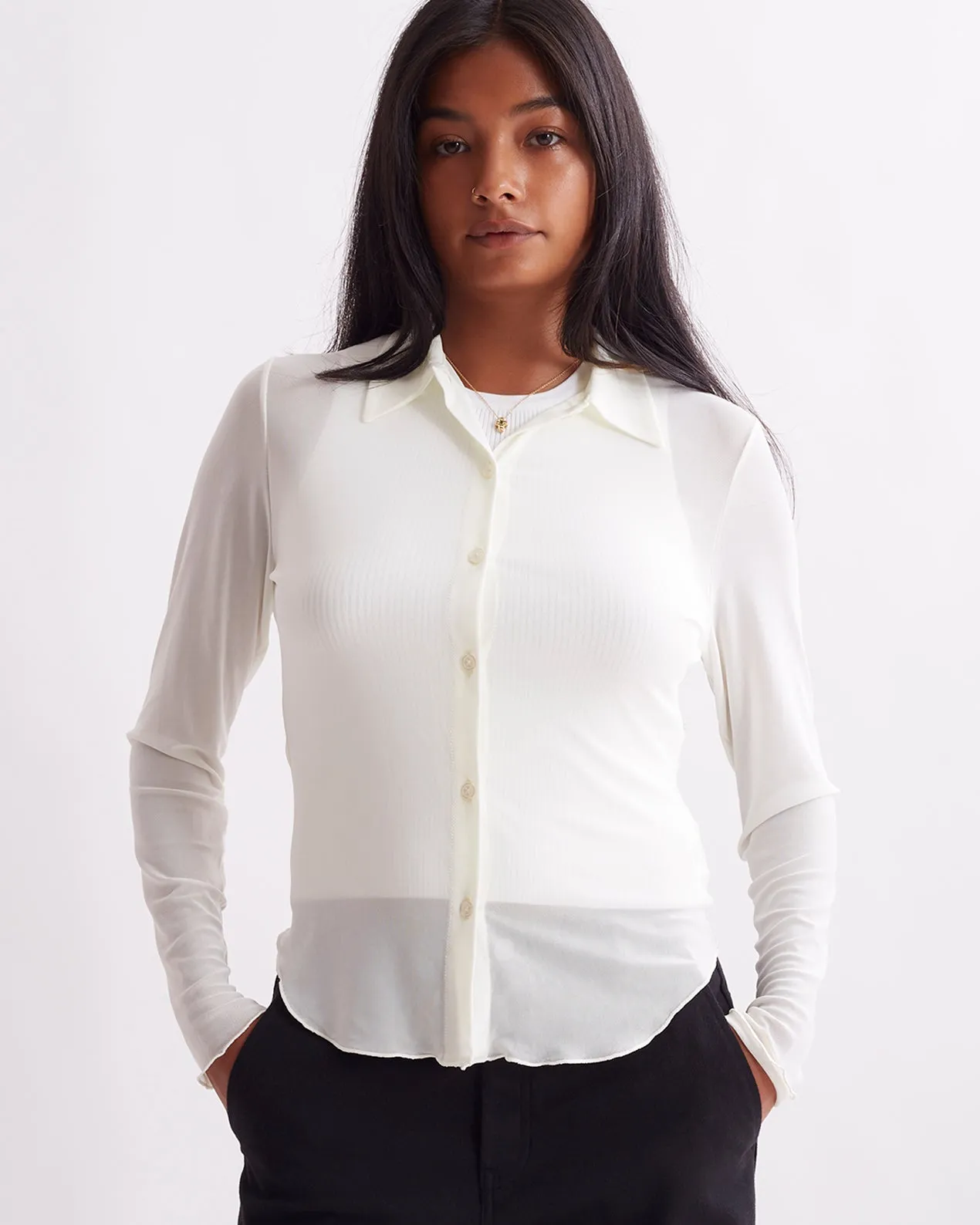 Gabriella LS Shirt sold by Saturdays New York City product image thumbnail 3