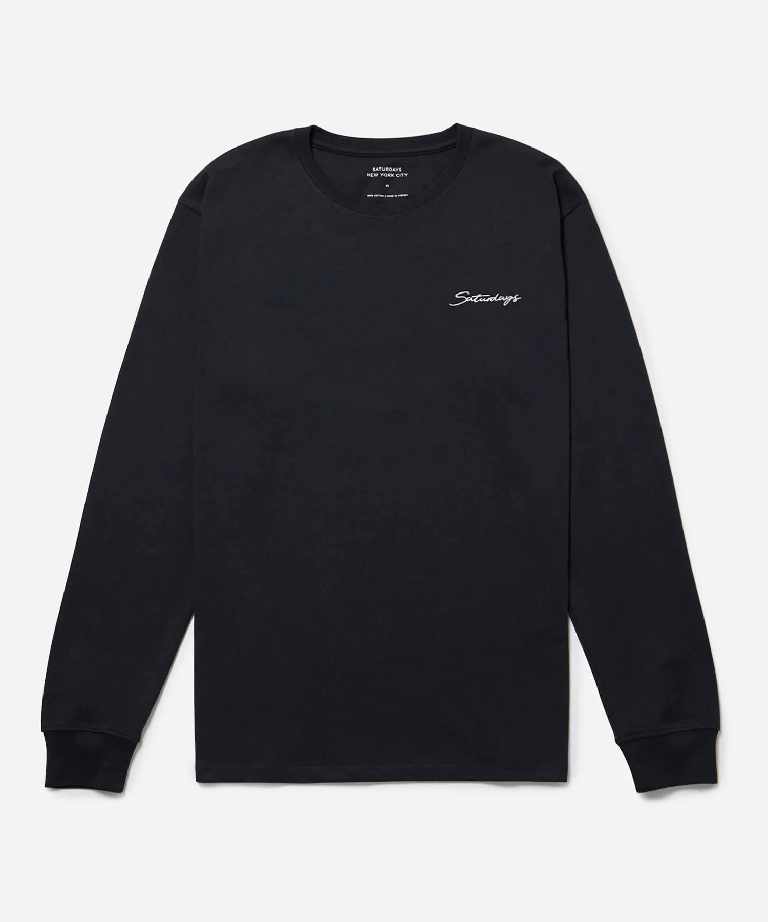 Saturdays Embroidered Standard LS Tee sold by Saturdays New York City