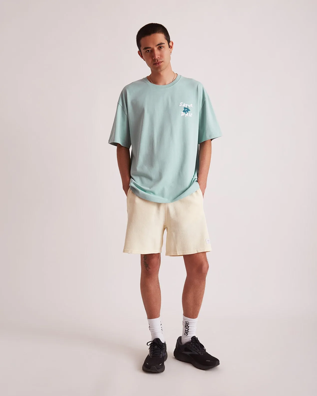 Flower Relaxed SS Tee sold by Saturdays New York City product image thumbnail 2