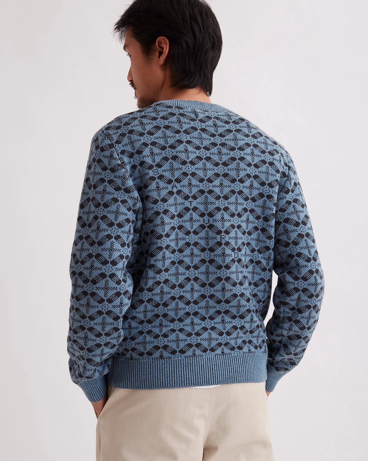 Greg Blockprint Sweater sold by Saturdays New York City product image thumbnail 4