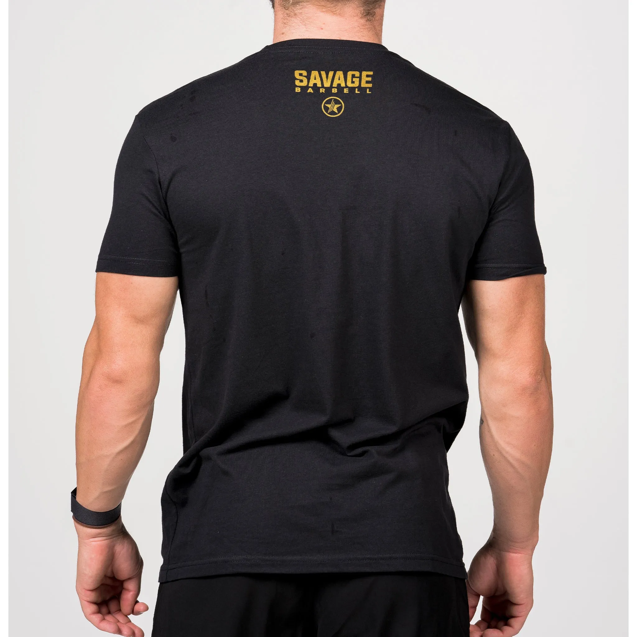 Men's T-shirt - Whole Lotta Liften - Black sold by Savage Barbell product image thumbnail 2