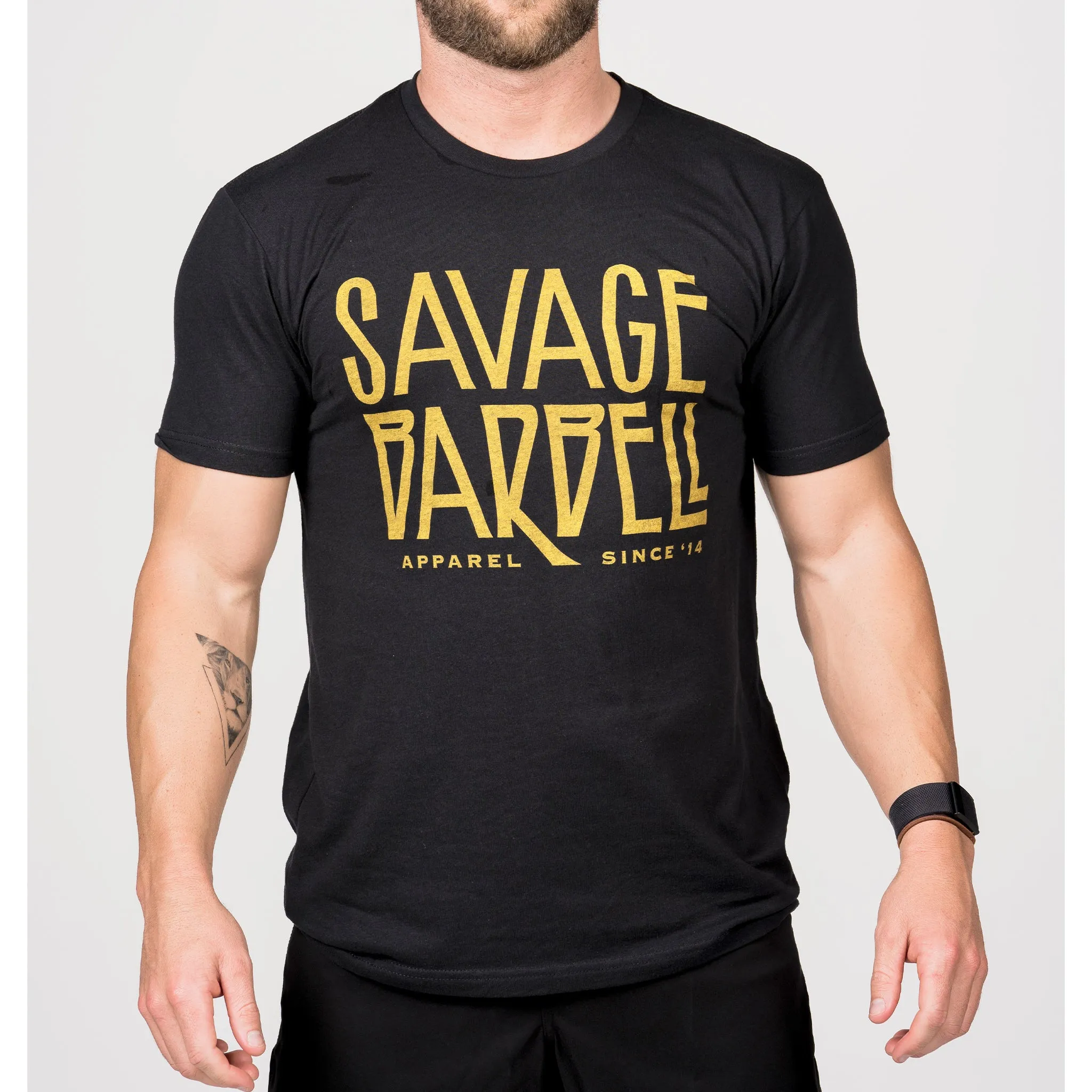 Men's T-shirt - Whole Lotta Liften - Black sold by Savage Barbell