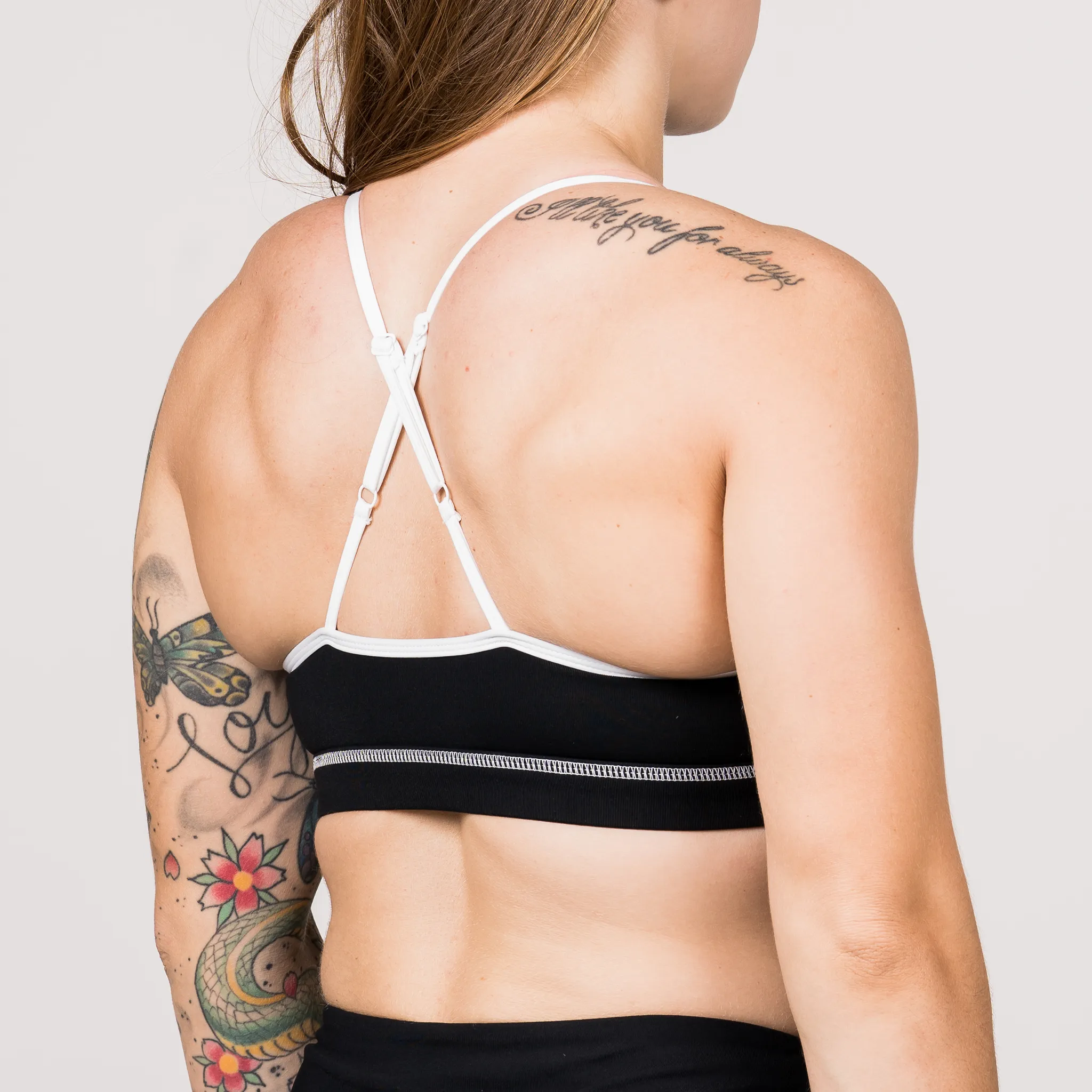 Sports Bra - Varsity - Black sold by Savage Barbell product image thumbnail 4