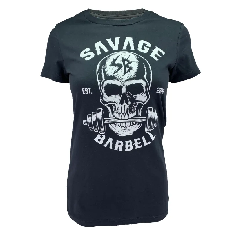 Women's T-Shirt - Bite Me - Dark Gray sold by Savage Barbell