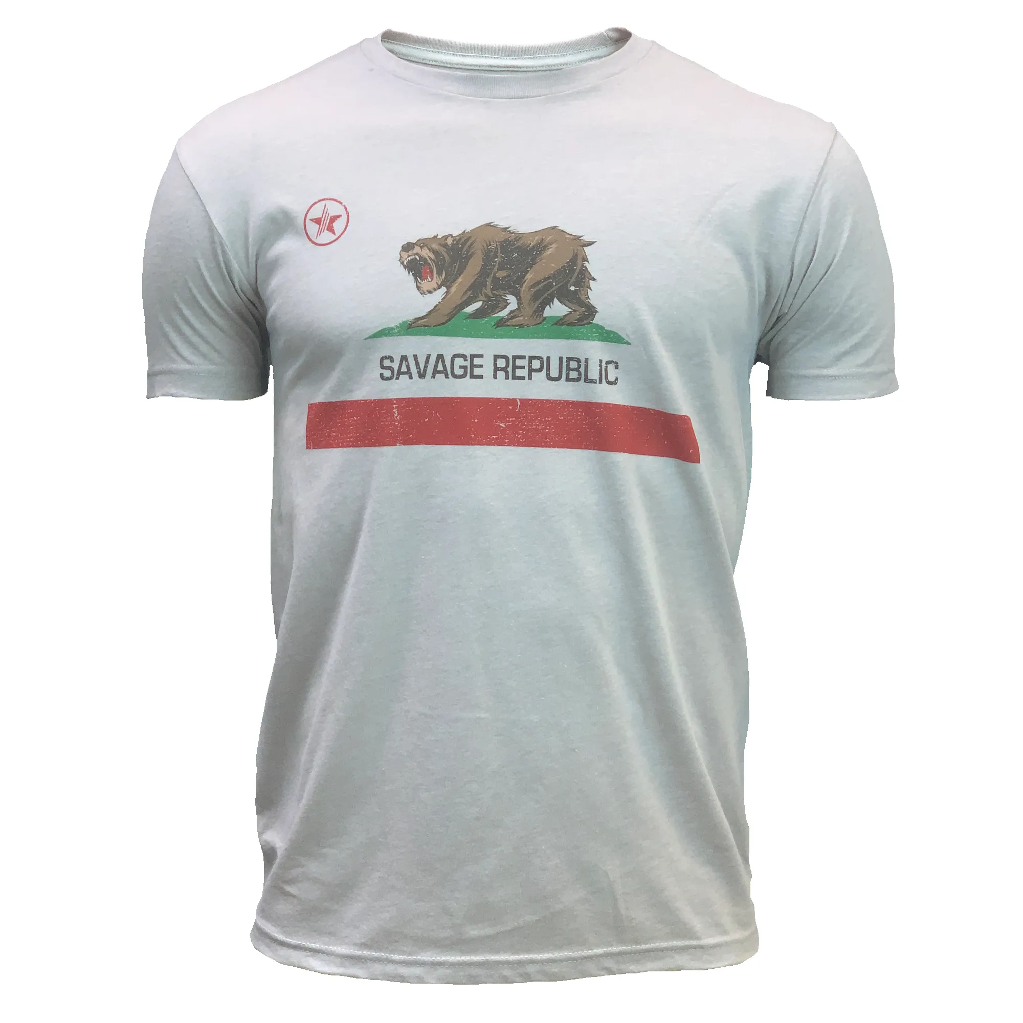 Men's T-Shirt - Savage Republic - Silk sold by Savage Barbell
