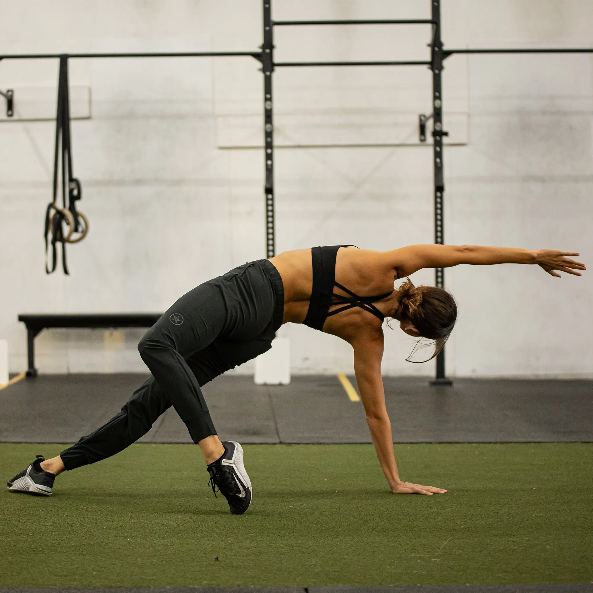 Women's Joggers - Black sold by Savage Barbell product image thumbnail 5