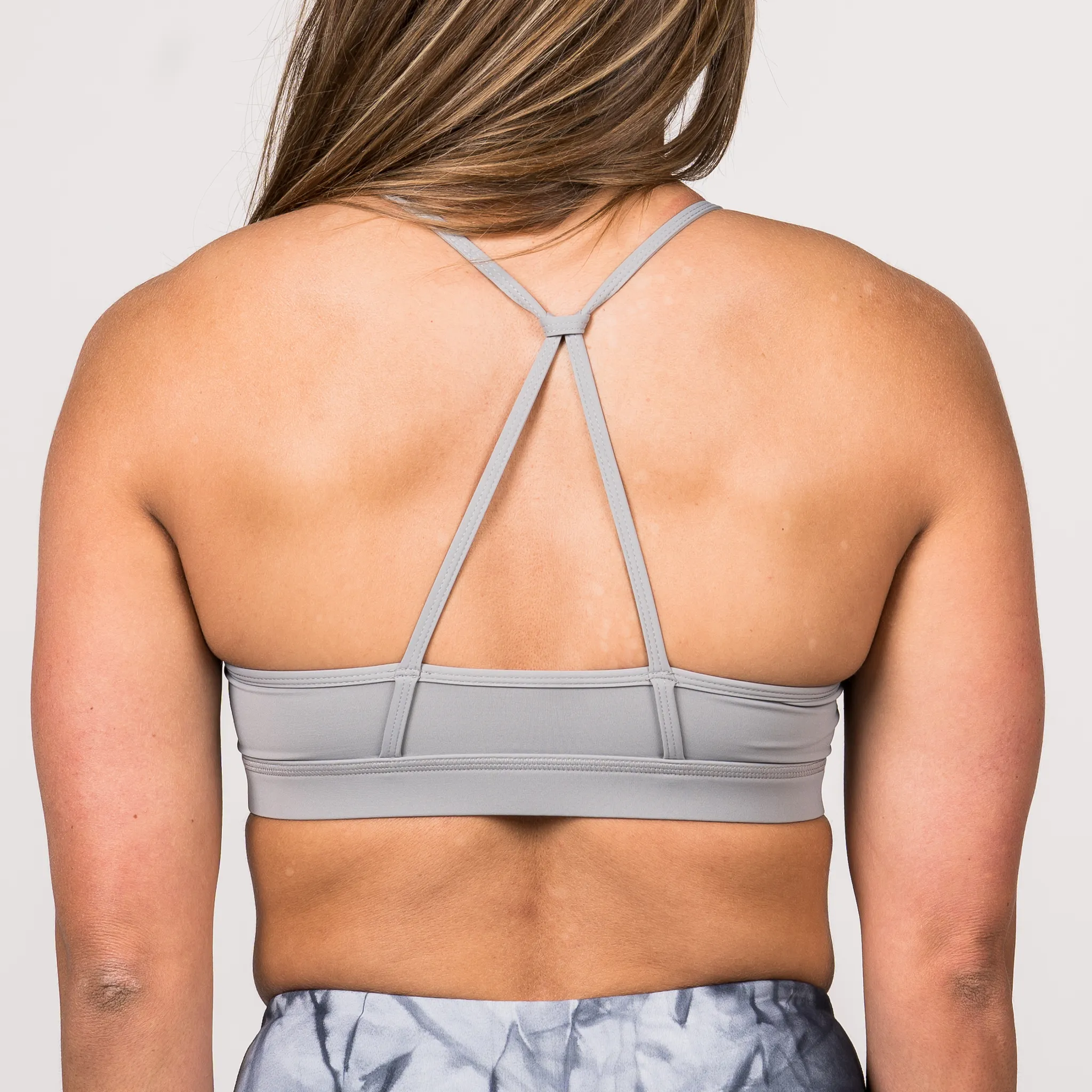 Sports Bra - Spaghetti Strap - Steel sold by Savage Barbell product image thumbnail 2