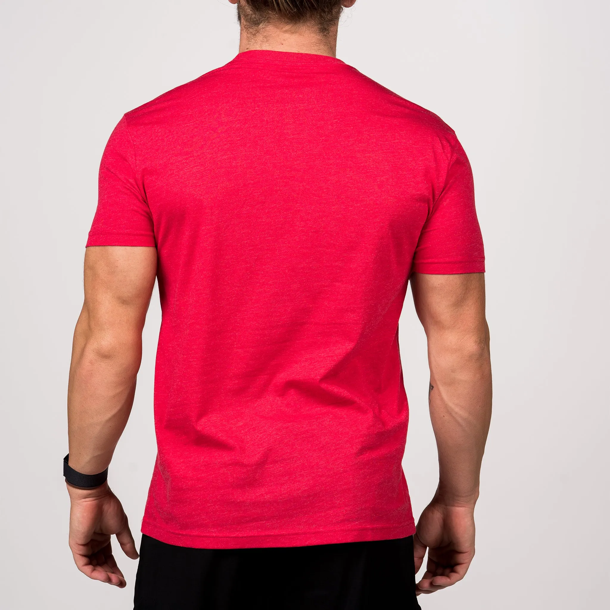 Men's T-Shirt - Savage Time - Red sold by Savage Barbell product image thumbnail 2