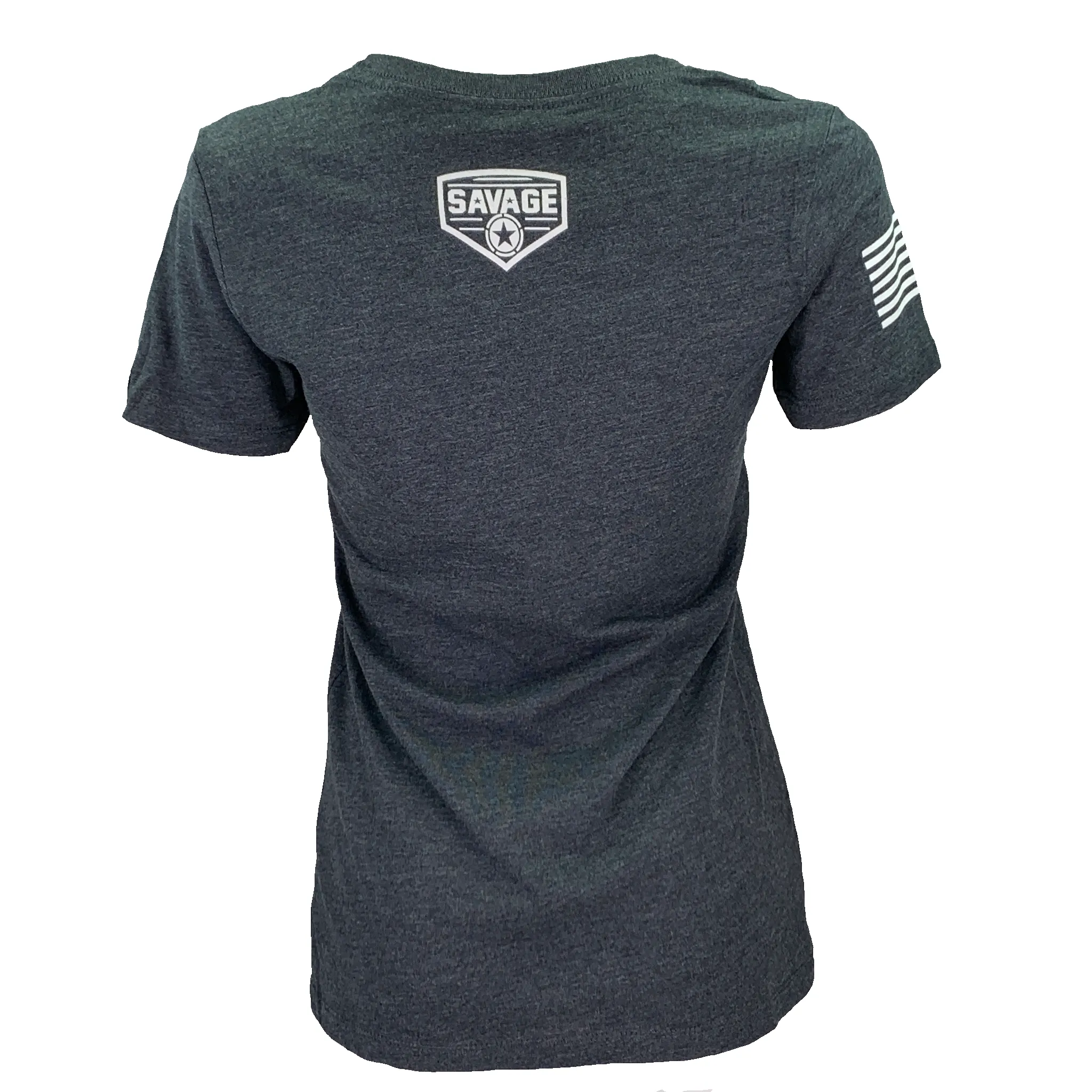 Women's T-Shirt - Let's Bang - Dark Gray sold by Savage Barbell product image thumbnail 3