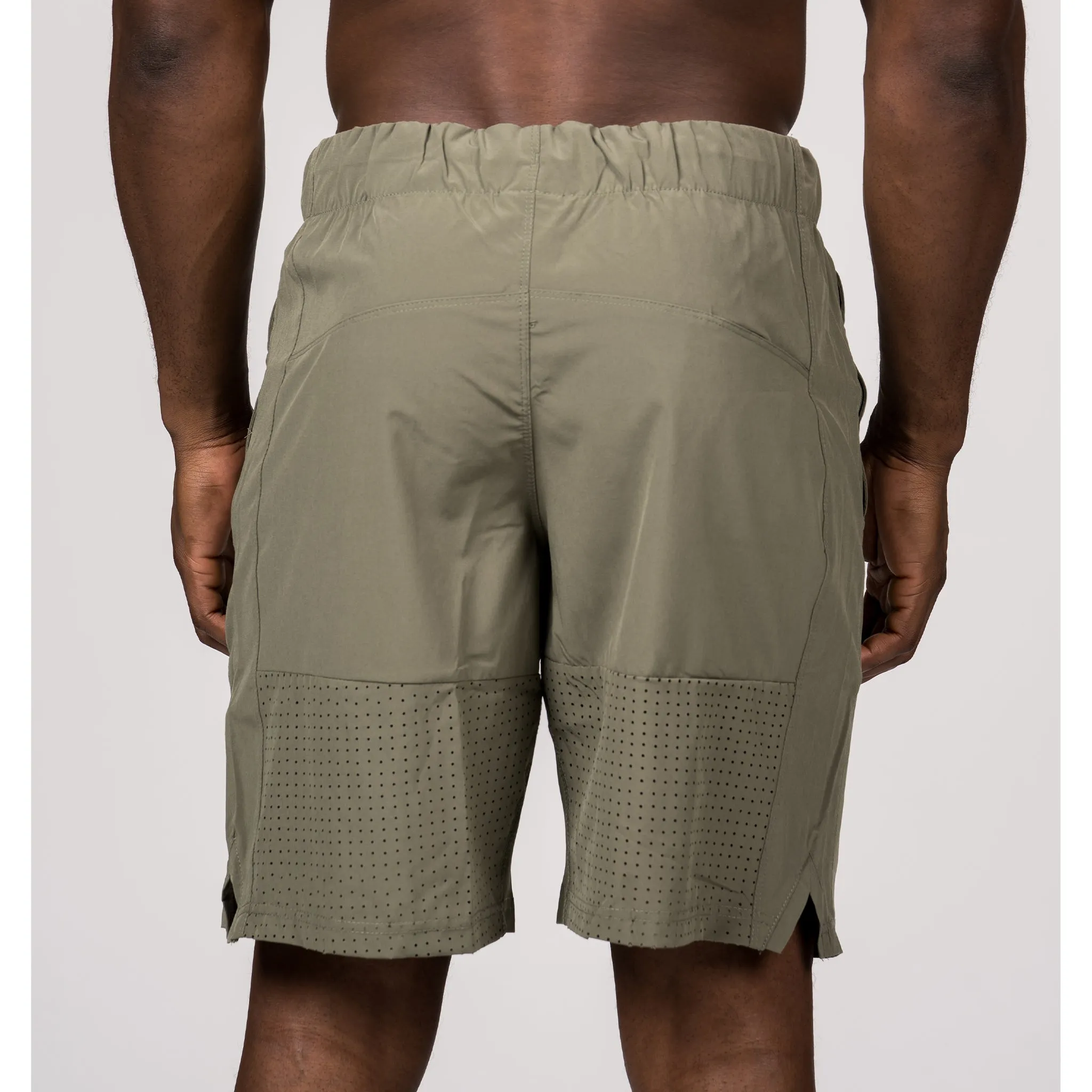 Men's Shorts - Competition 2.0 - Dusty Olive sold by Savage Barbell product image thumbnail 2