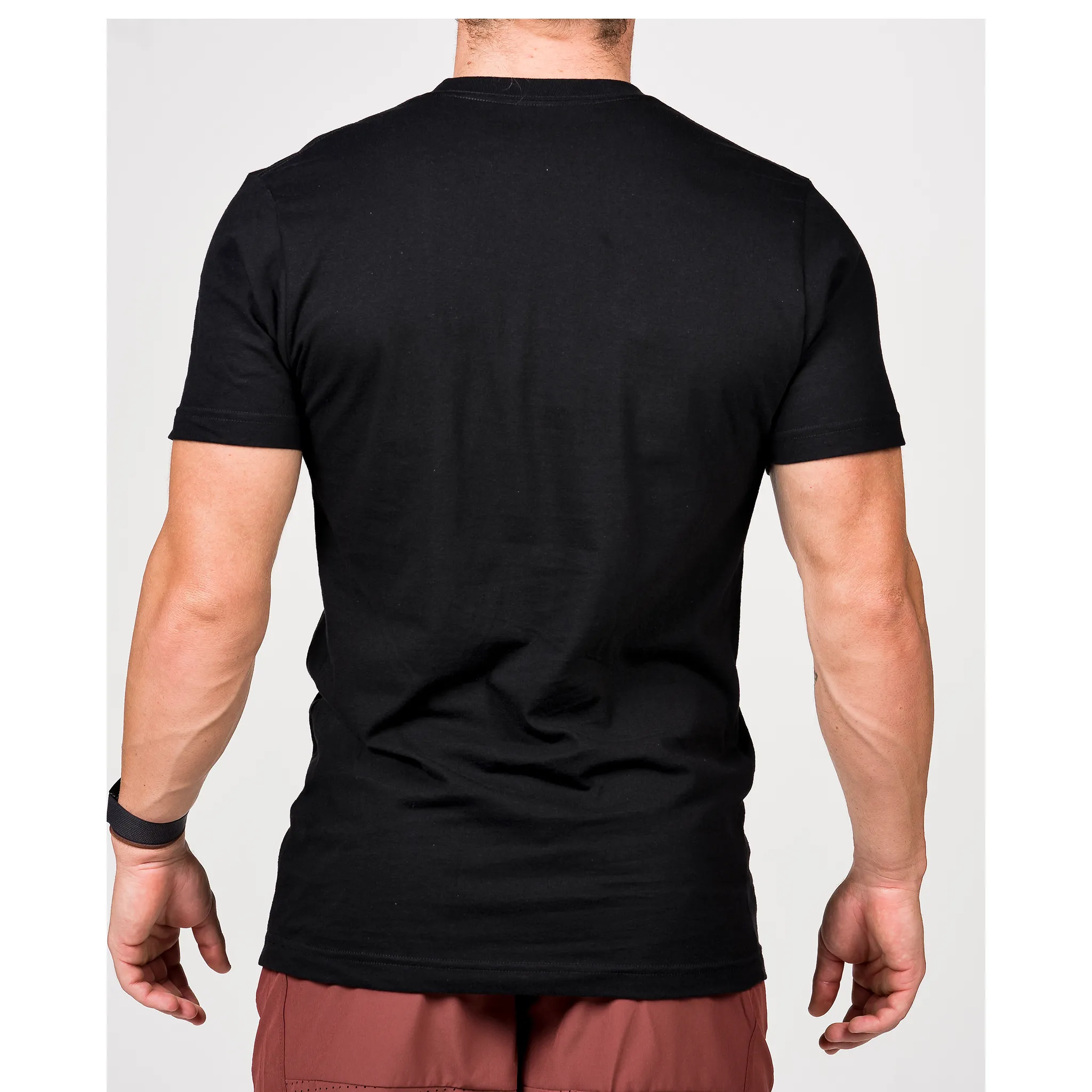 Men's T-Shirt - The King - Black sold by Savage Barbell product image thumbnail 2