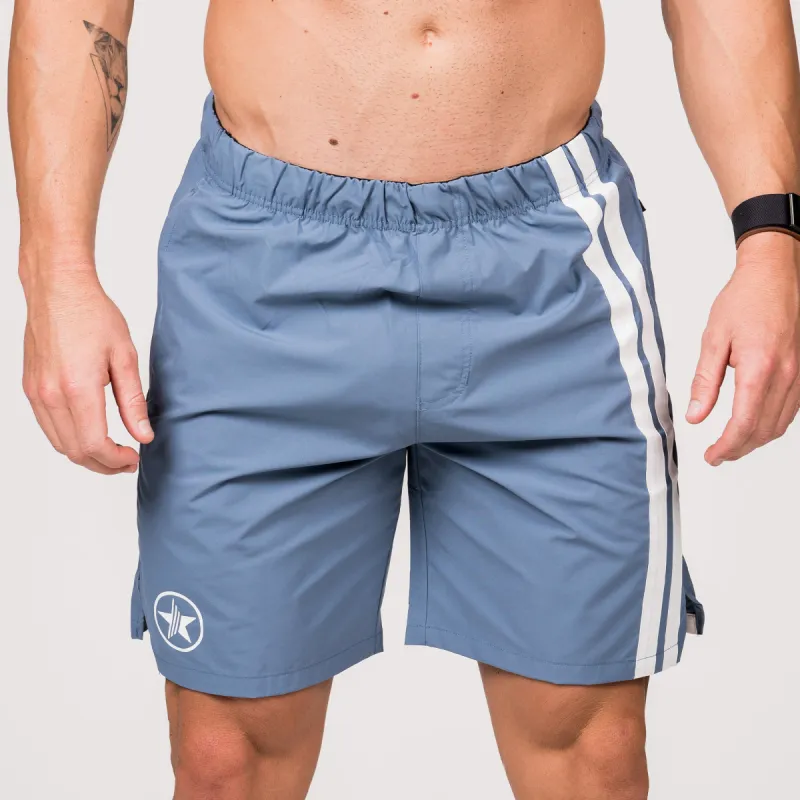 Men's Shorts - Viper - Blue Steel sold by Savage Barbell