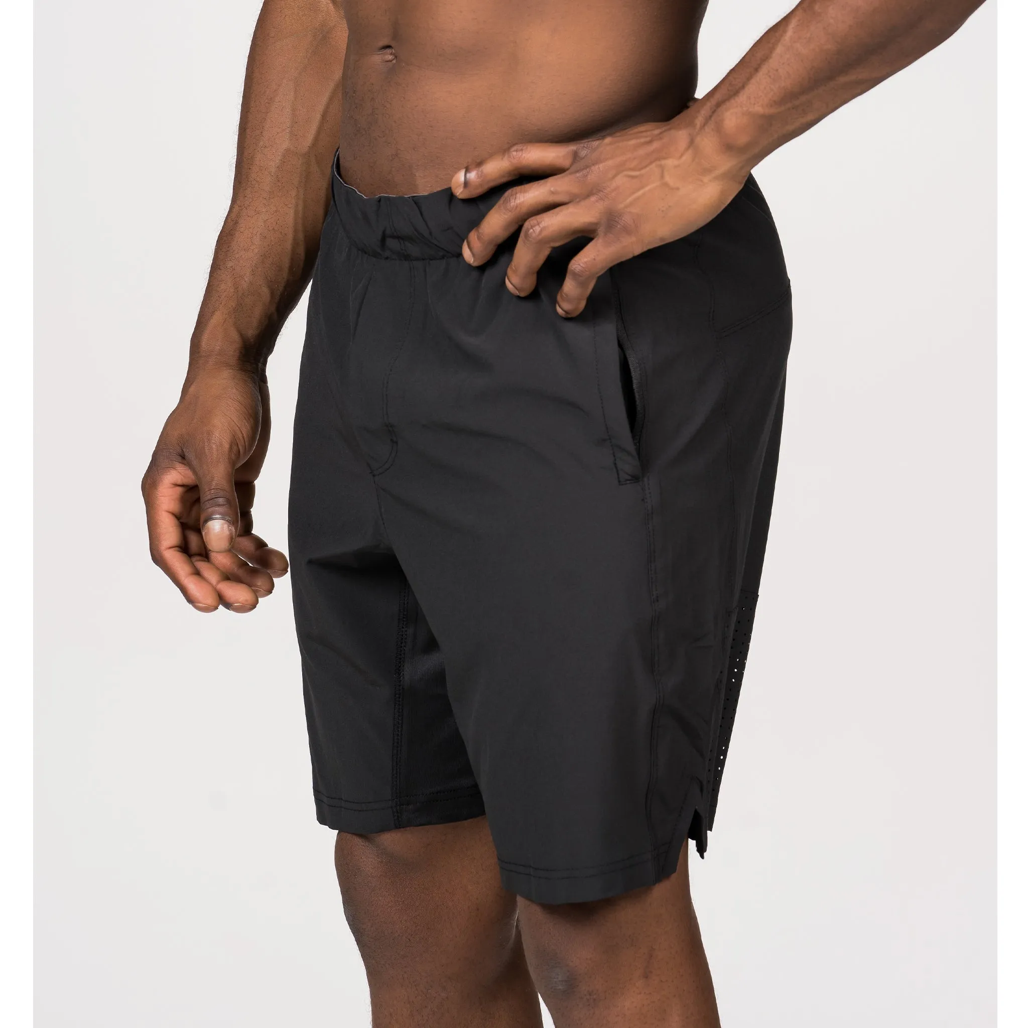 Men's Shorts - Competition 2.0 - Black sold by Savage Barbell product image thumbnail 4
