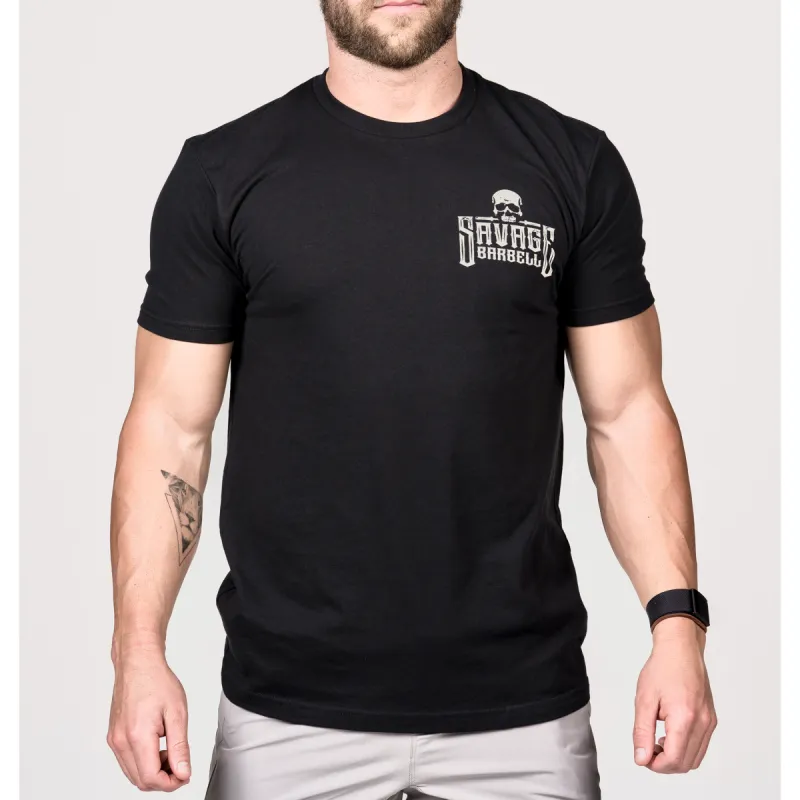 Men's T-Shirt - Not Like You - Black sold by Savage Barbell