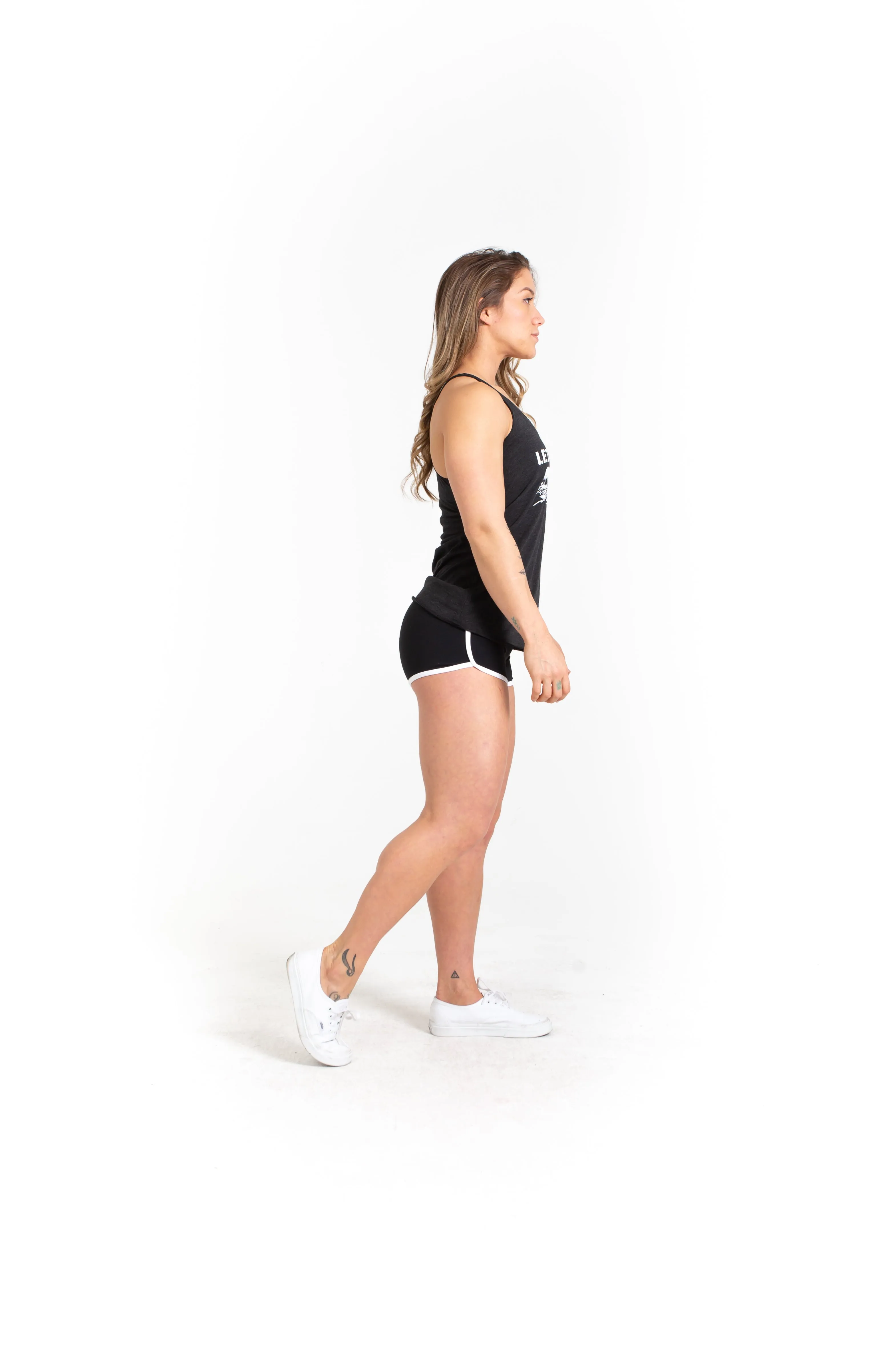 Women's Tank Top - Let's Bang - Vintage Black sold by Savage Barbell product image thumbnail 4