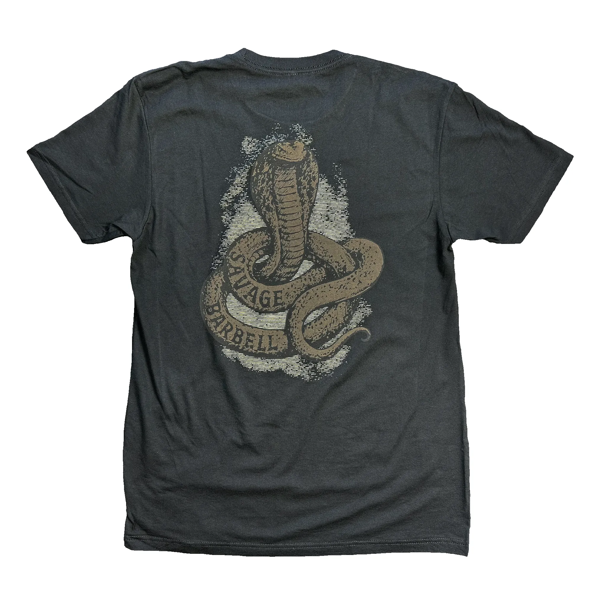 Men's T-Shirt - Cobra - Black sold by Savage Barbell product image thumbnail 4