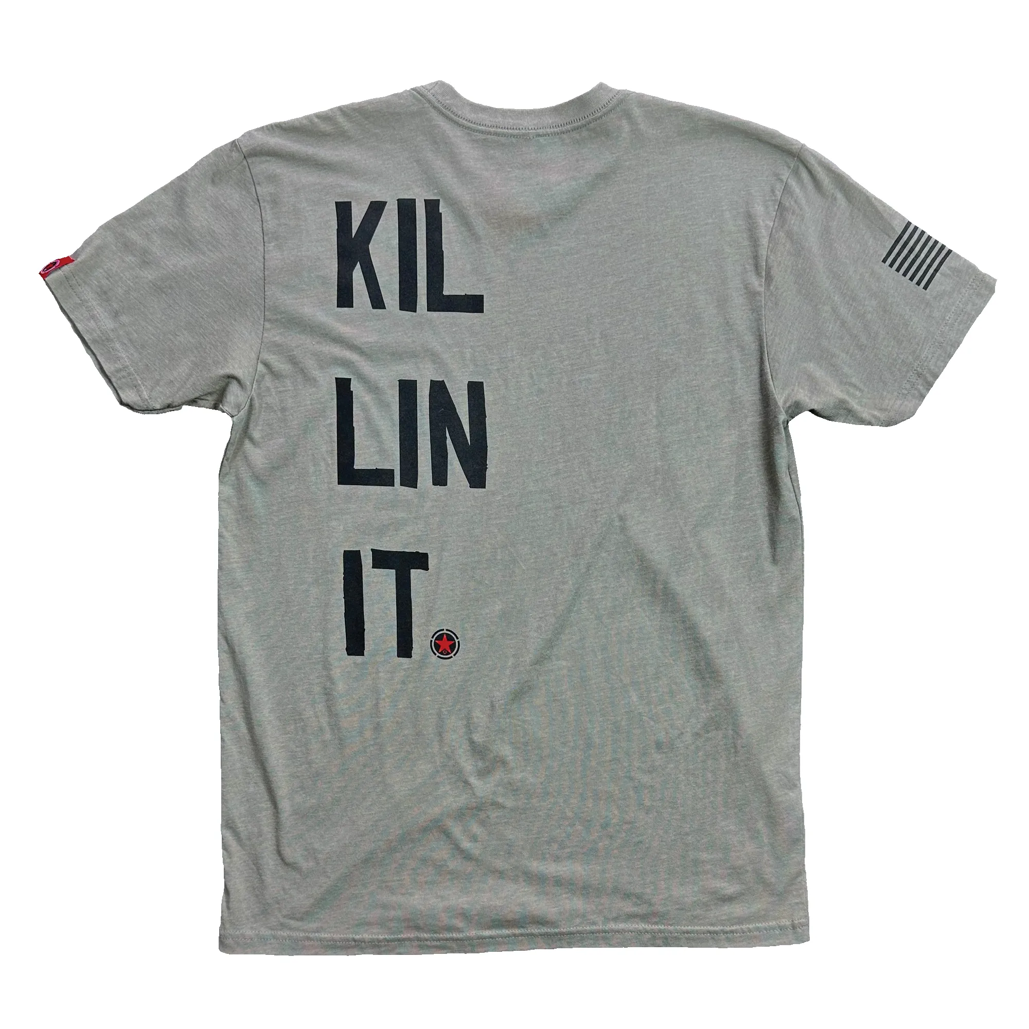 Men's T-Shirt - Killin' It - Stone sold by Savage Barbell product image thumbnail 3