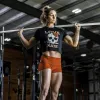 Women's Crop-T - Rest Day - Black sold by Savage Barbell