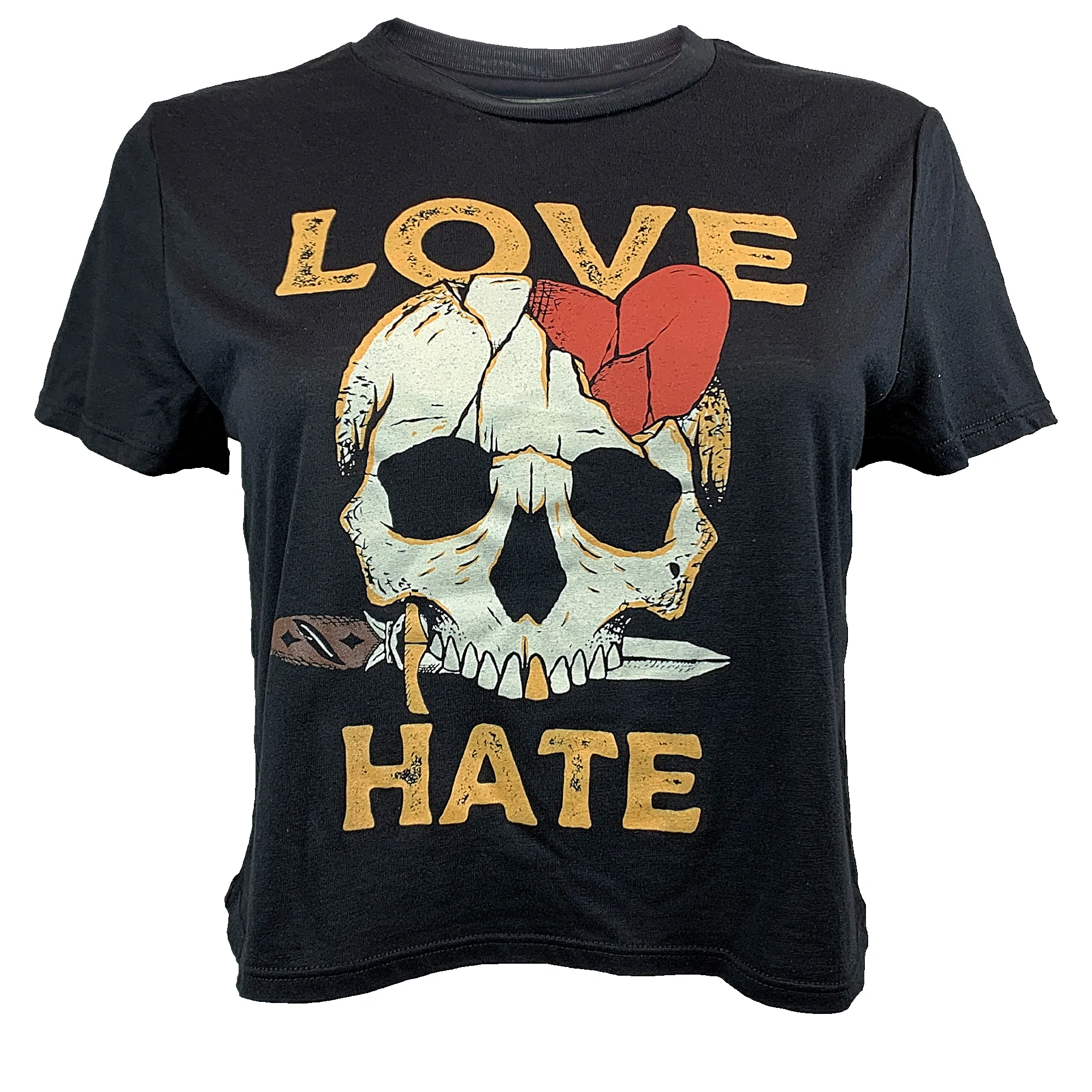 Women's Crop-T - Rest Day - Black sold by Savage Barbell