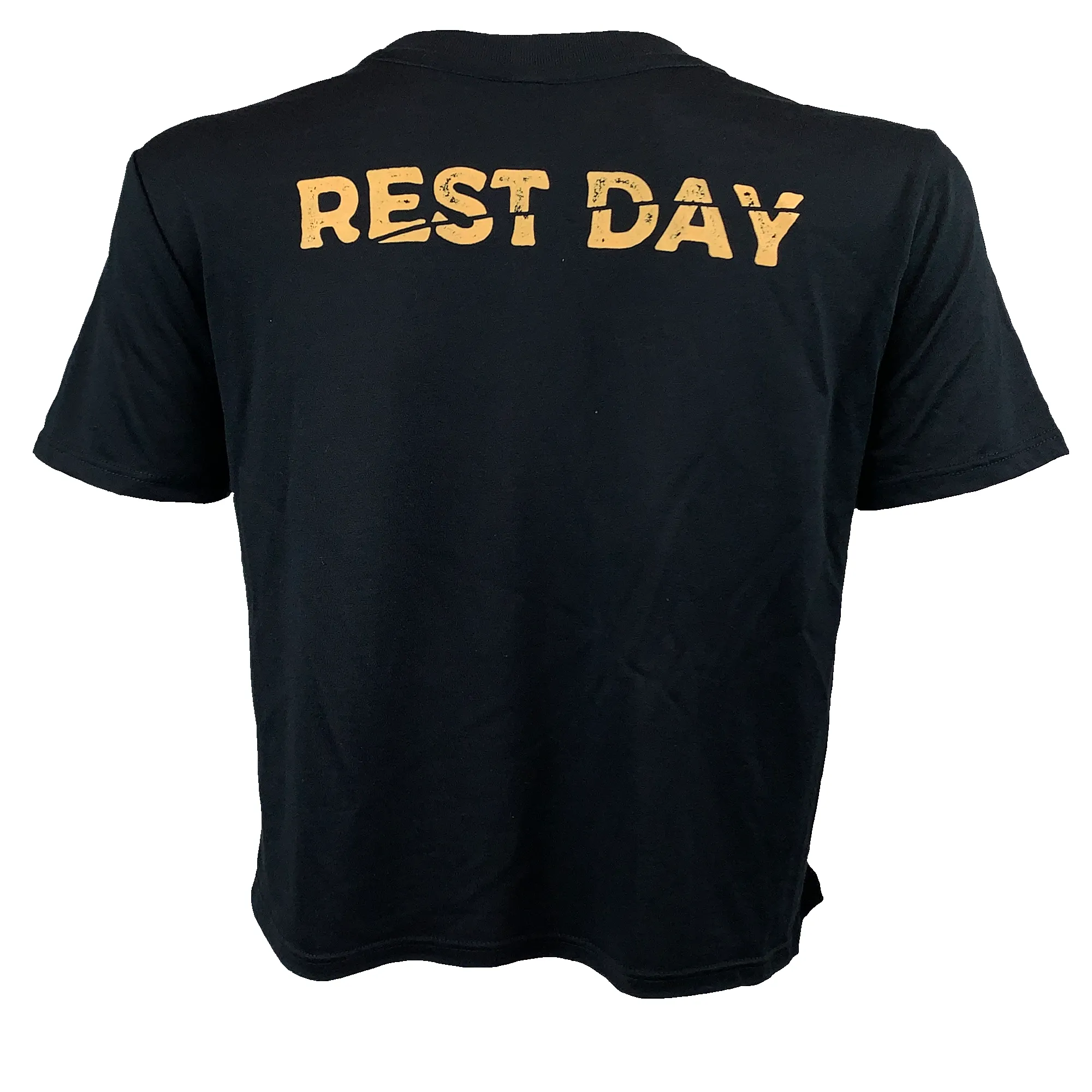 Women's Crop-T - Rest Day - Black sold by Savage Barbell product image thumbnail 2
