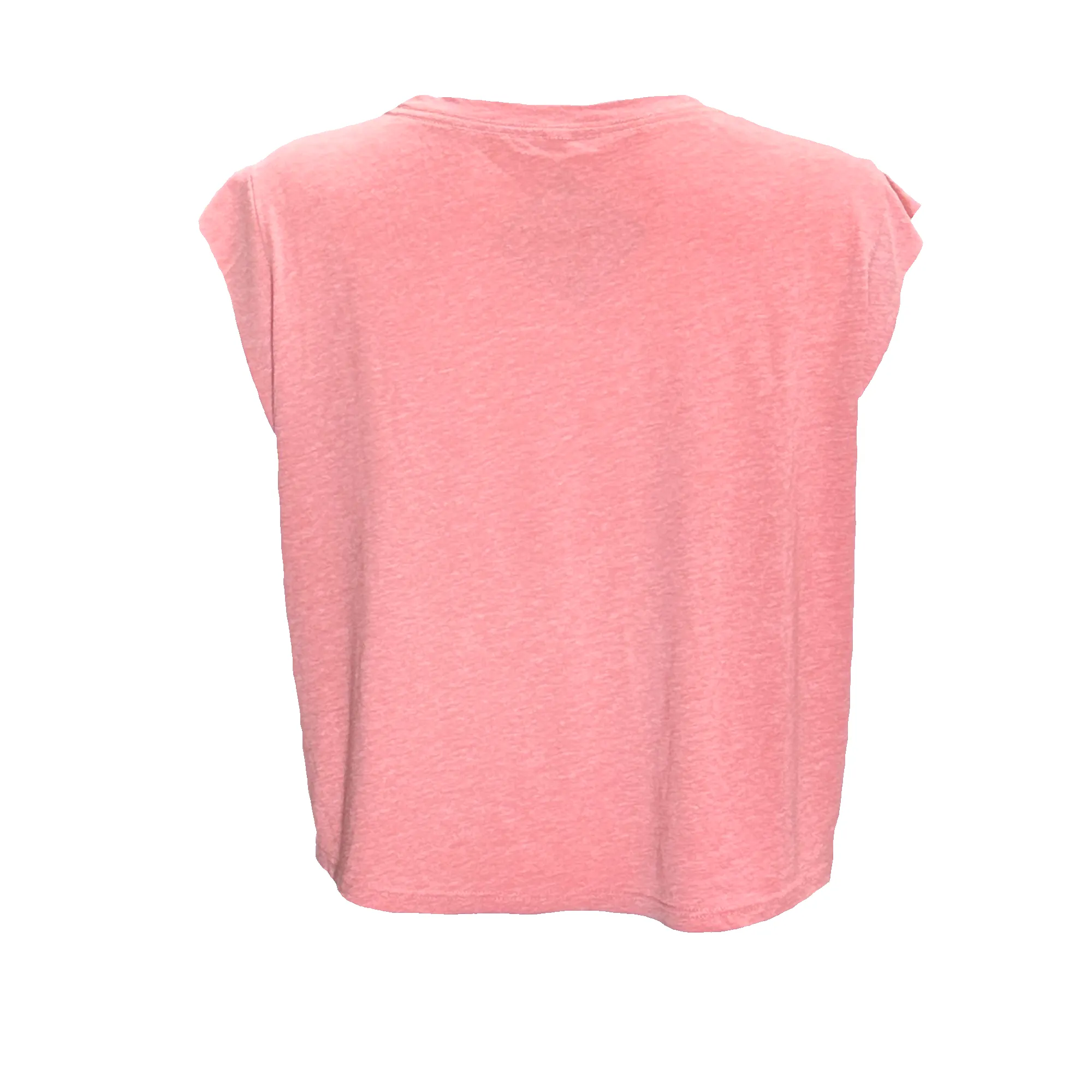 Women's Cut Off Sleeveless Crop-T - Retro Chick - Sunset sold by Savage Barbell product image thumbnail 2