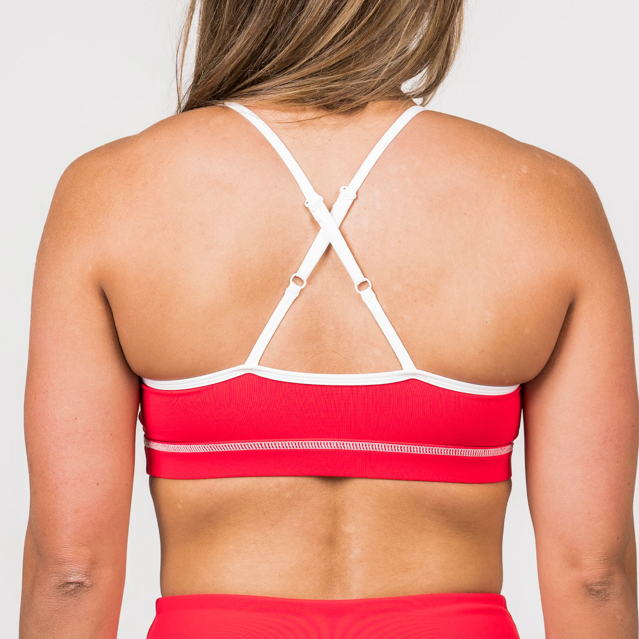 Sports Bra - Varsity - Red sold by Savage Barbell product image thumbnail 2