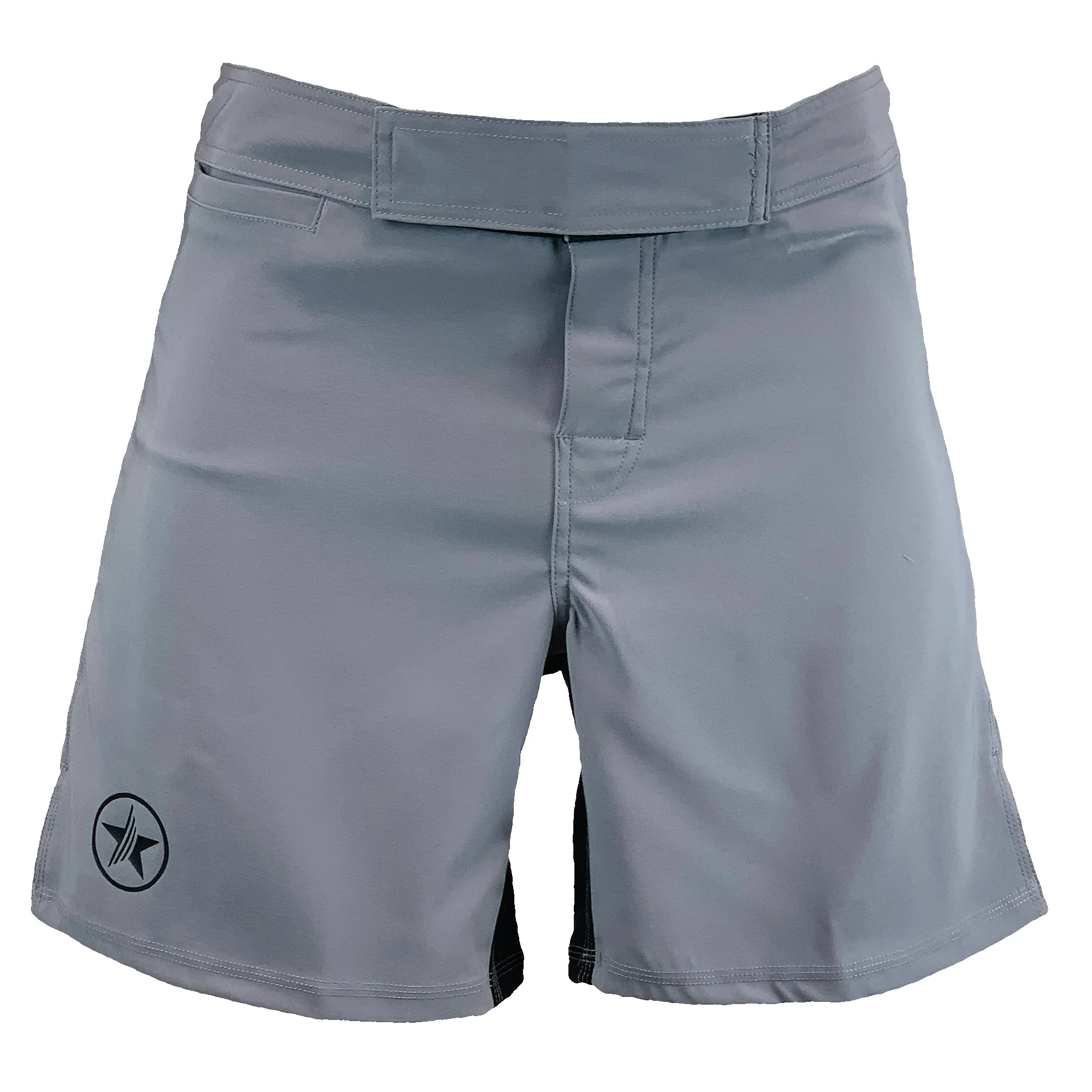 Men's Shorts - Melee Fight Shorts - Gray sold by Savage Barbell product image thumbnail 5
