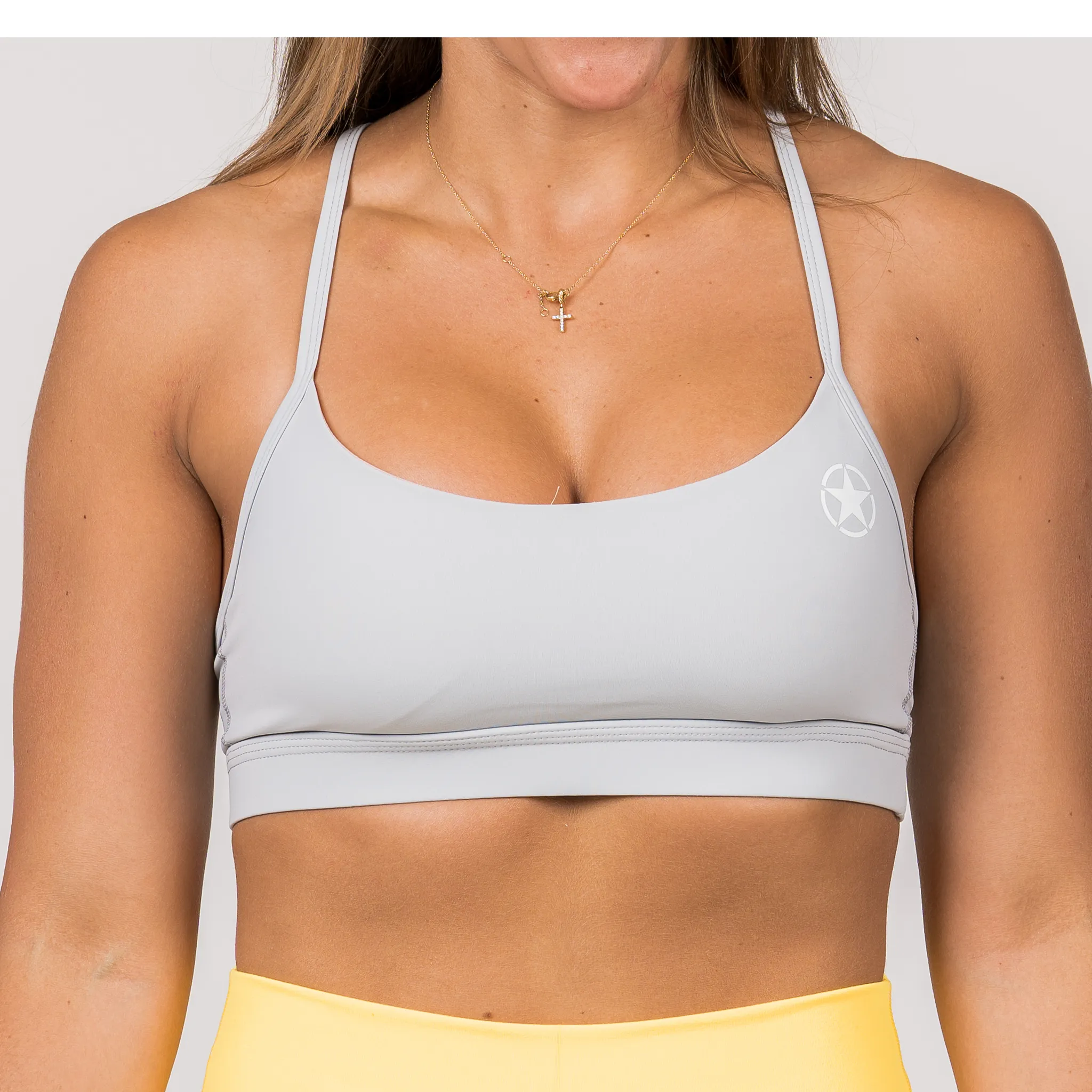 Sports Bra - 2-Strap Low-Cut - Icicle sold by Savage Barbell