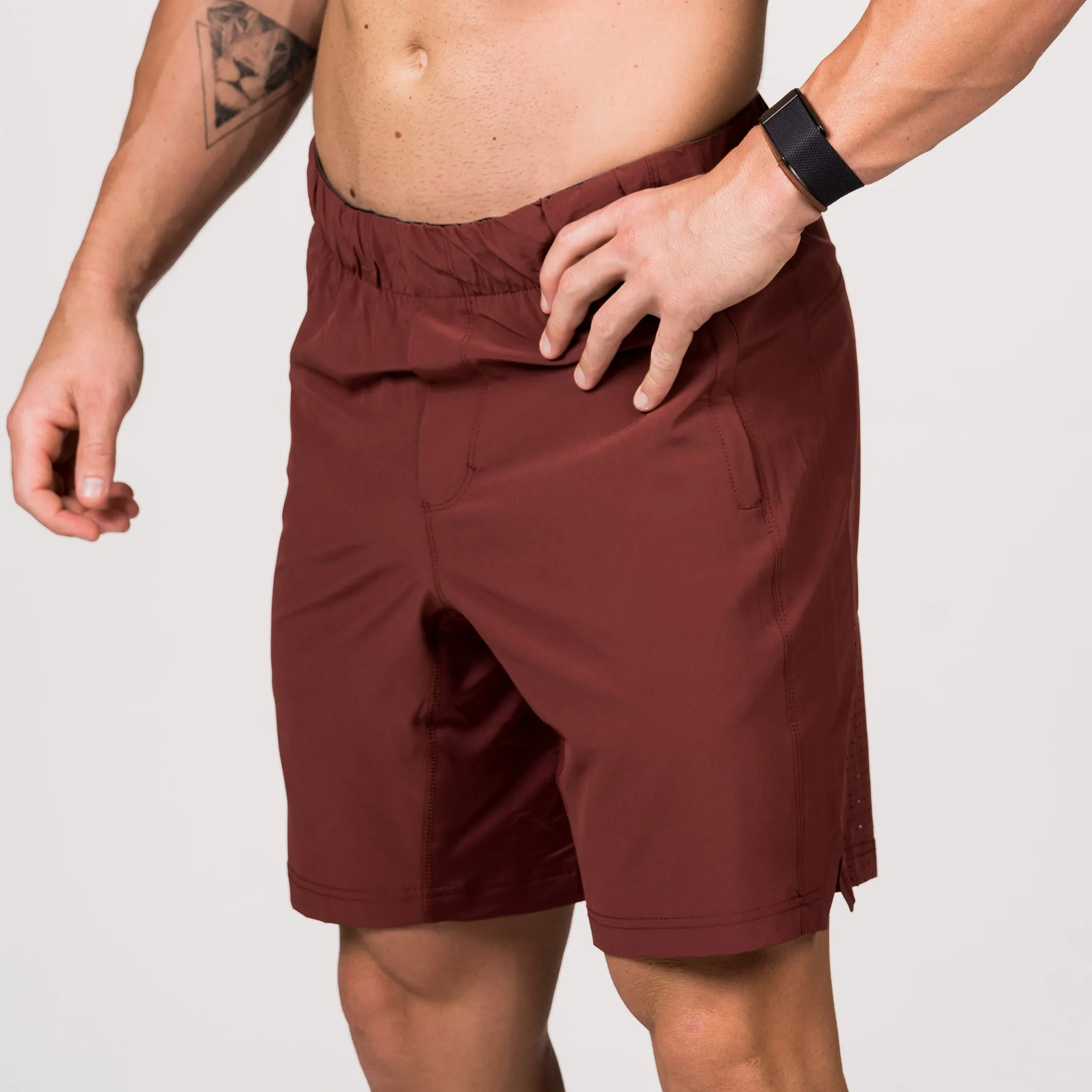 Men's Shorts - Competition 2.0 - Vintage Brick sold by Savage Barbell product image thumbnail 4