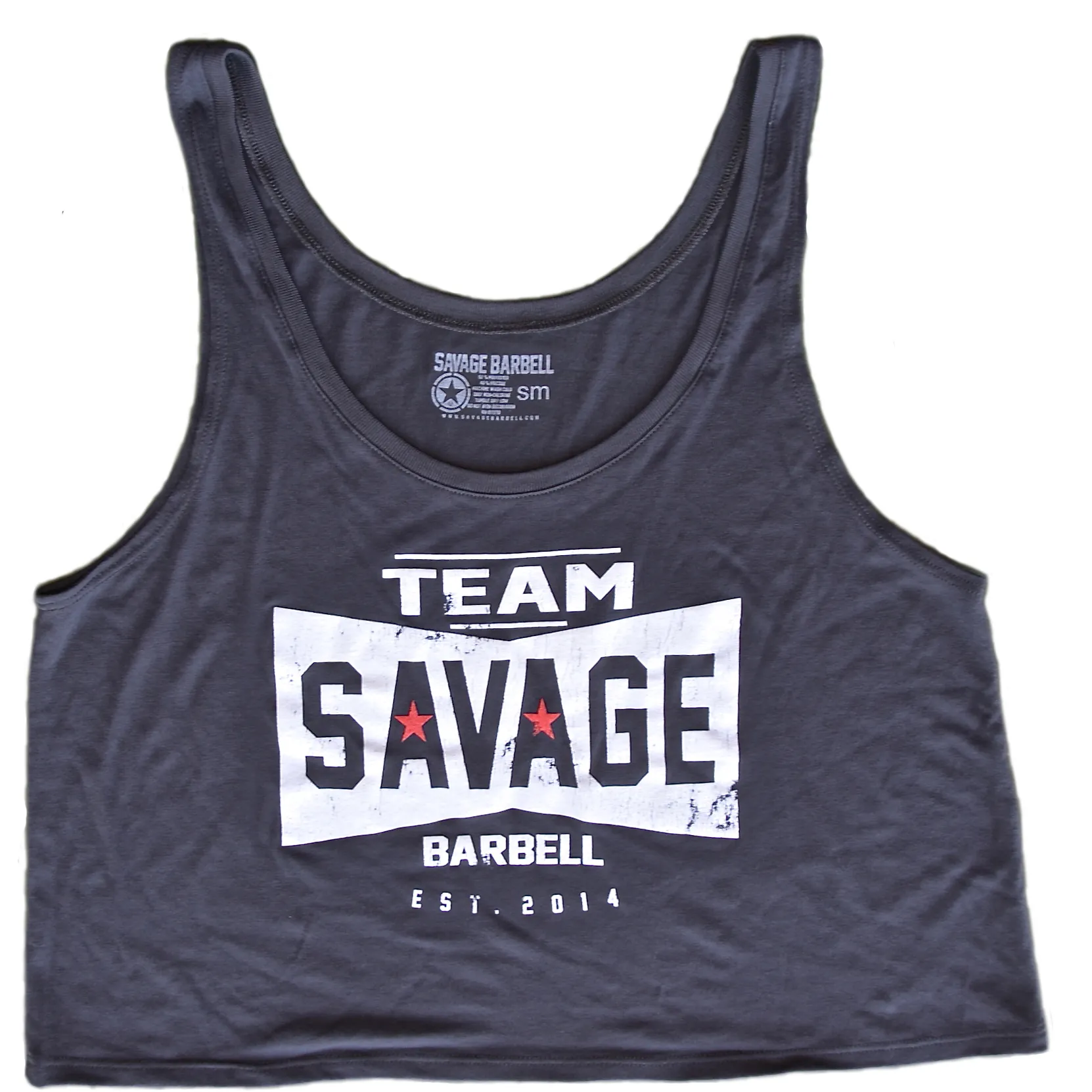 Crop Top - 2018 TEAM SAVAGE sold by Savage Barbell