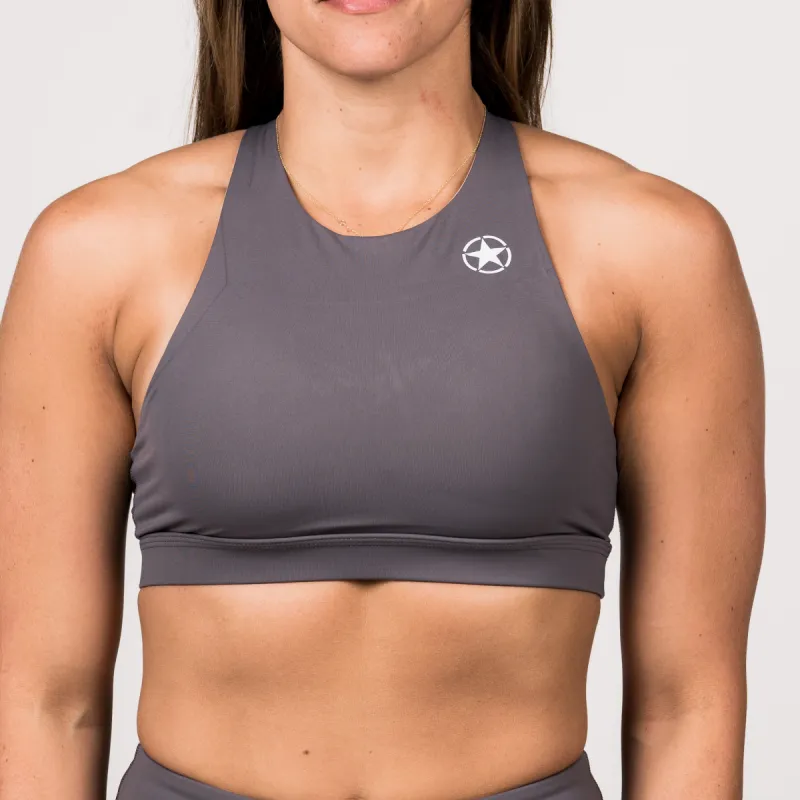 Sports Bra - 4-Strap High-Chest - Pepper sold by Savage Barbell