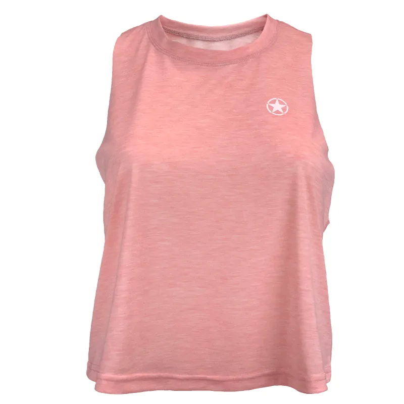 Women's Racerback Tank Top - Pink sold by Savage Barbell