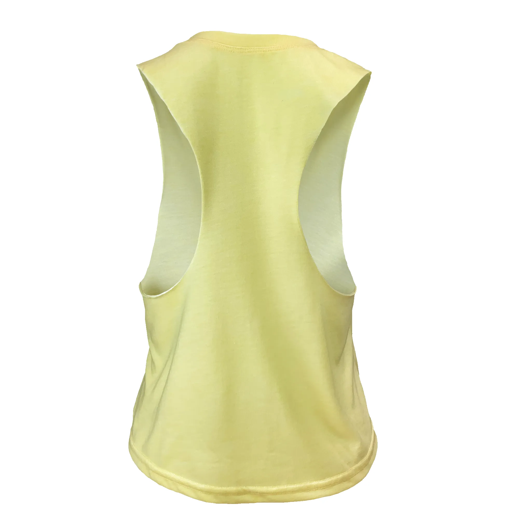 Women's Racerback Tank Top - Yellow sold by Savage Barbell product image thumbnail 2