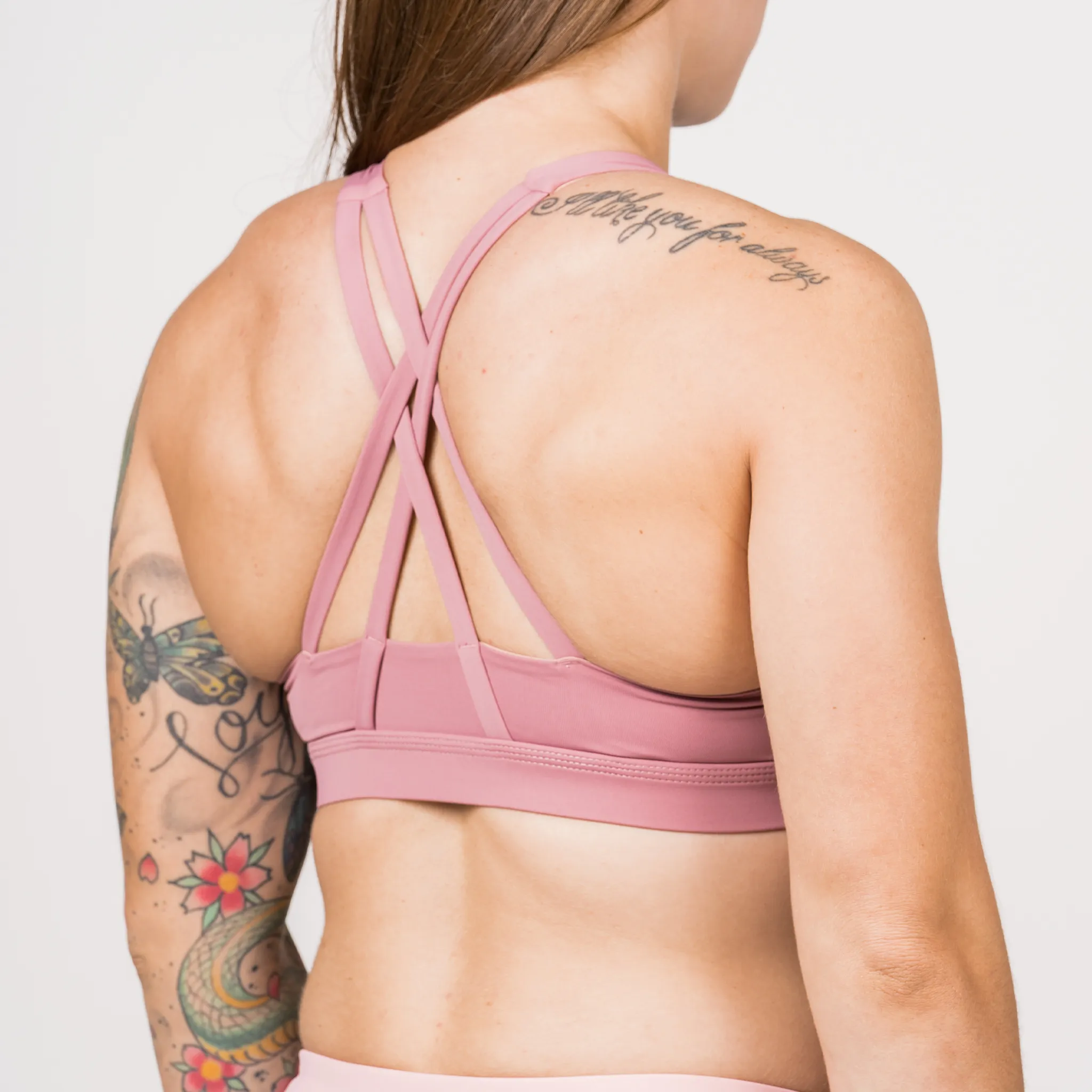 Sports Bra - 4-Strap High-Chest - Blossom sold by Savage Barbell product image thumbnail 4