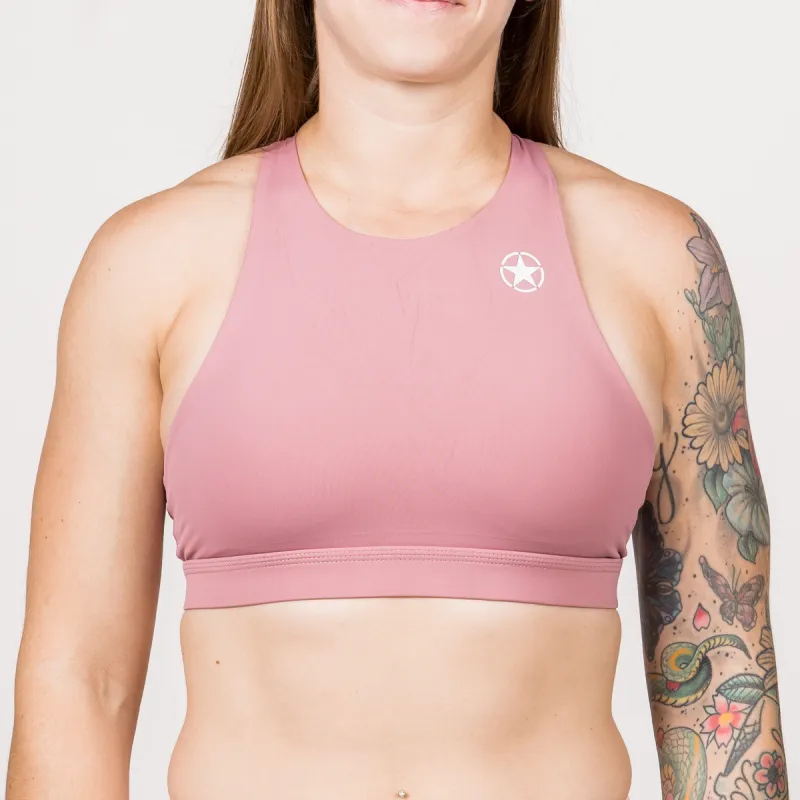 Sports Bra - 4-Strap High-Chest - Blossom sold by Savage Barbell
